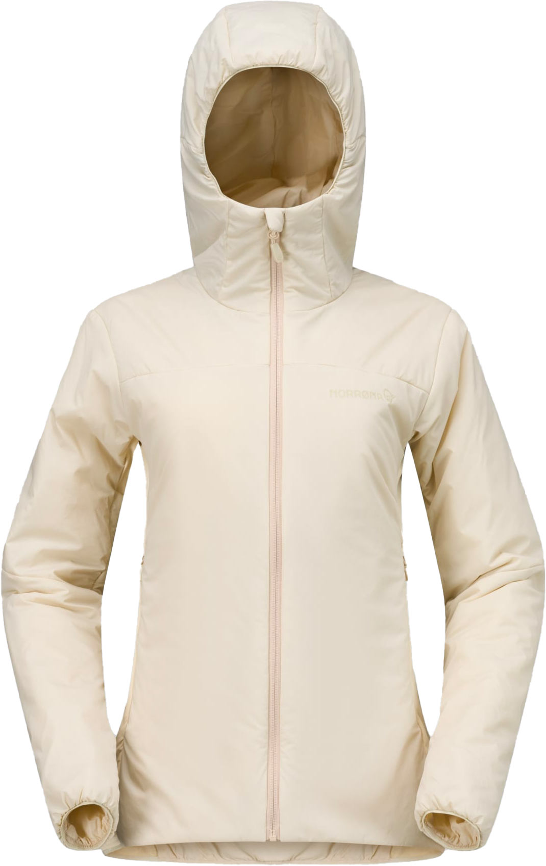 Norrona - Doudoune polyvalente - Femund Thermo60 Zip Hood W Oatmeal - Taille L - Beige