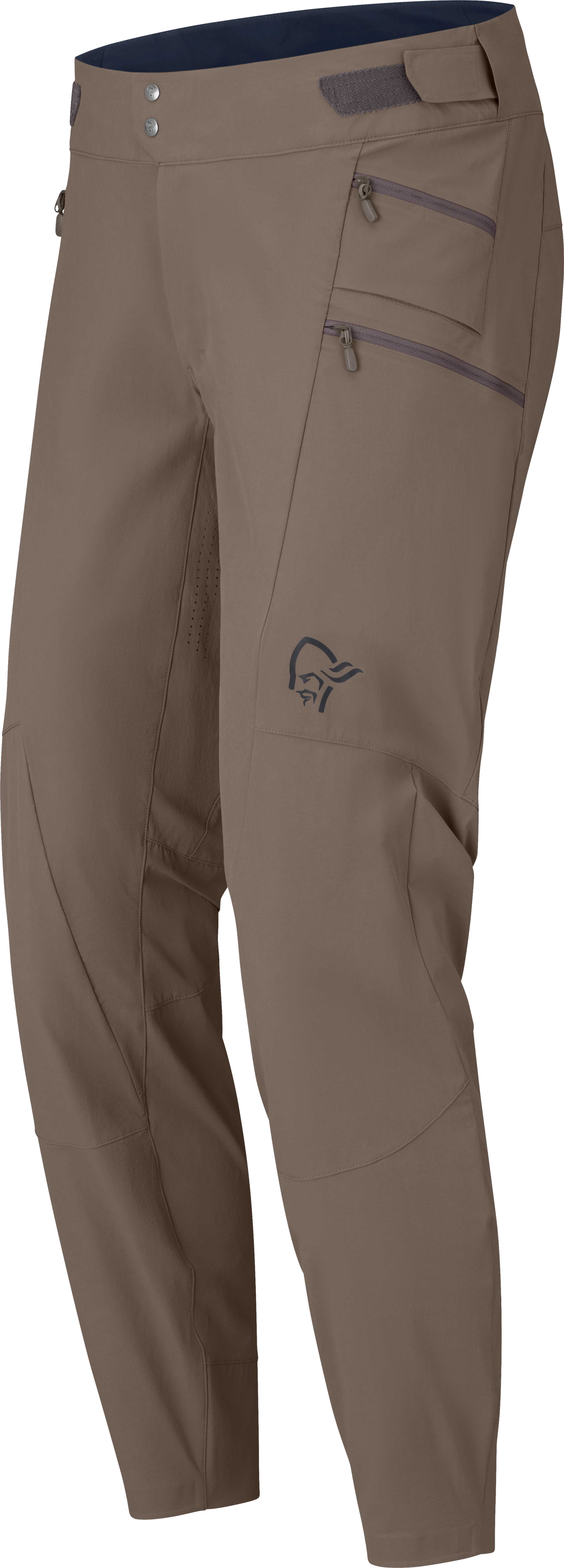 Norrona - Pantalon softshell résistant pour le VTT - Fjora Flex1 Tech Pants M Bungee Cord en Softshell - Taille M - Beige