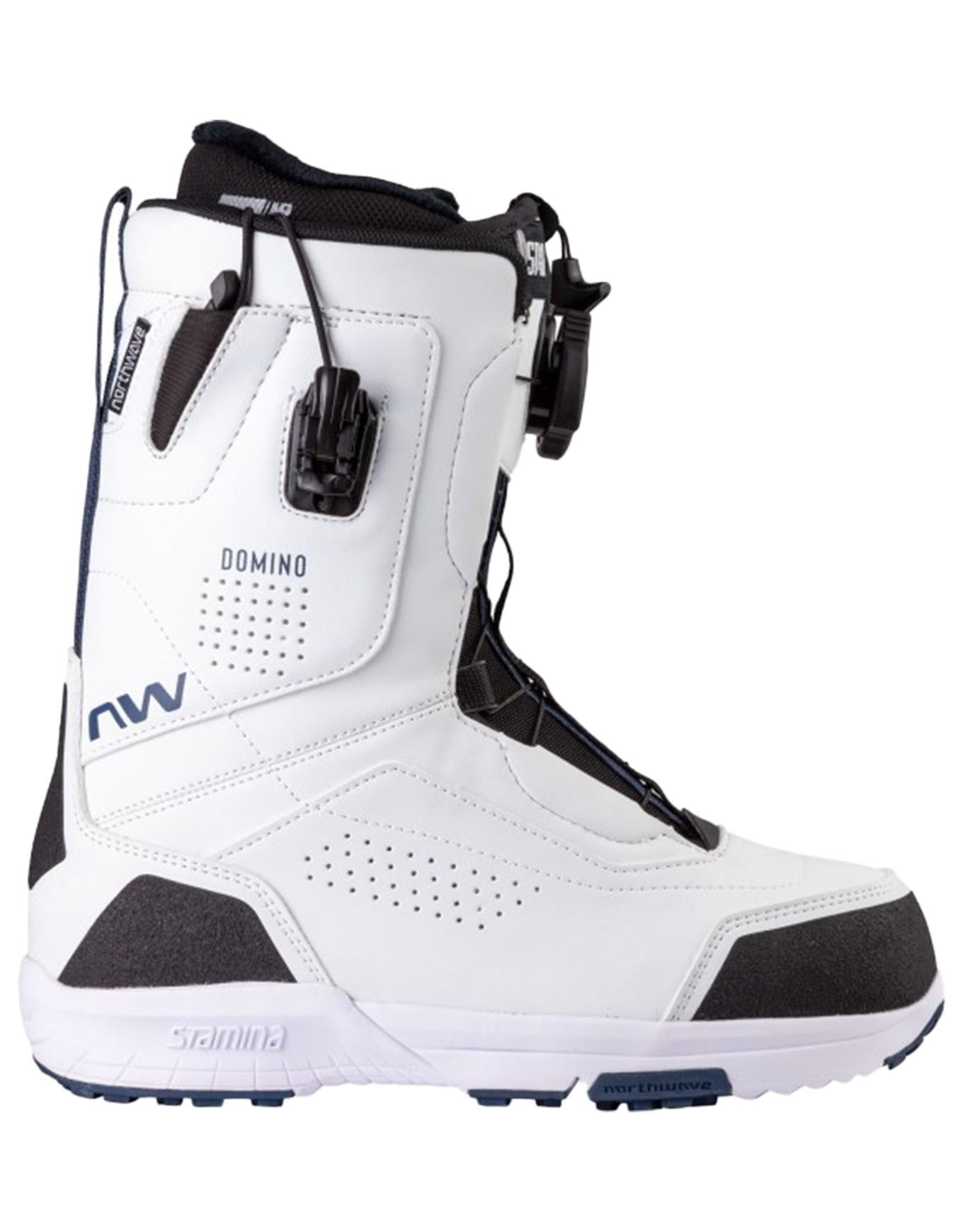 Boots de snowboard - Domino Hybrid White - Taille 24 - Blanc