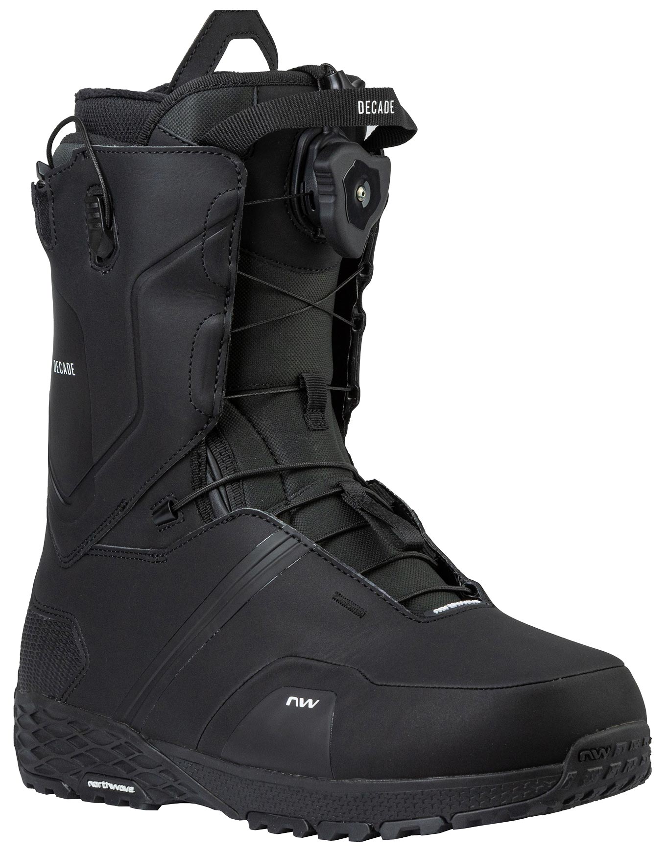 Boots de snowboard all-mountain - Decade Hybrid Black - Taille 40,5 - Noir