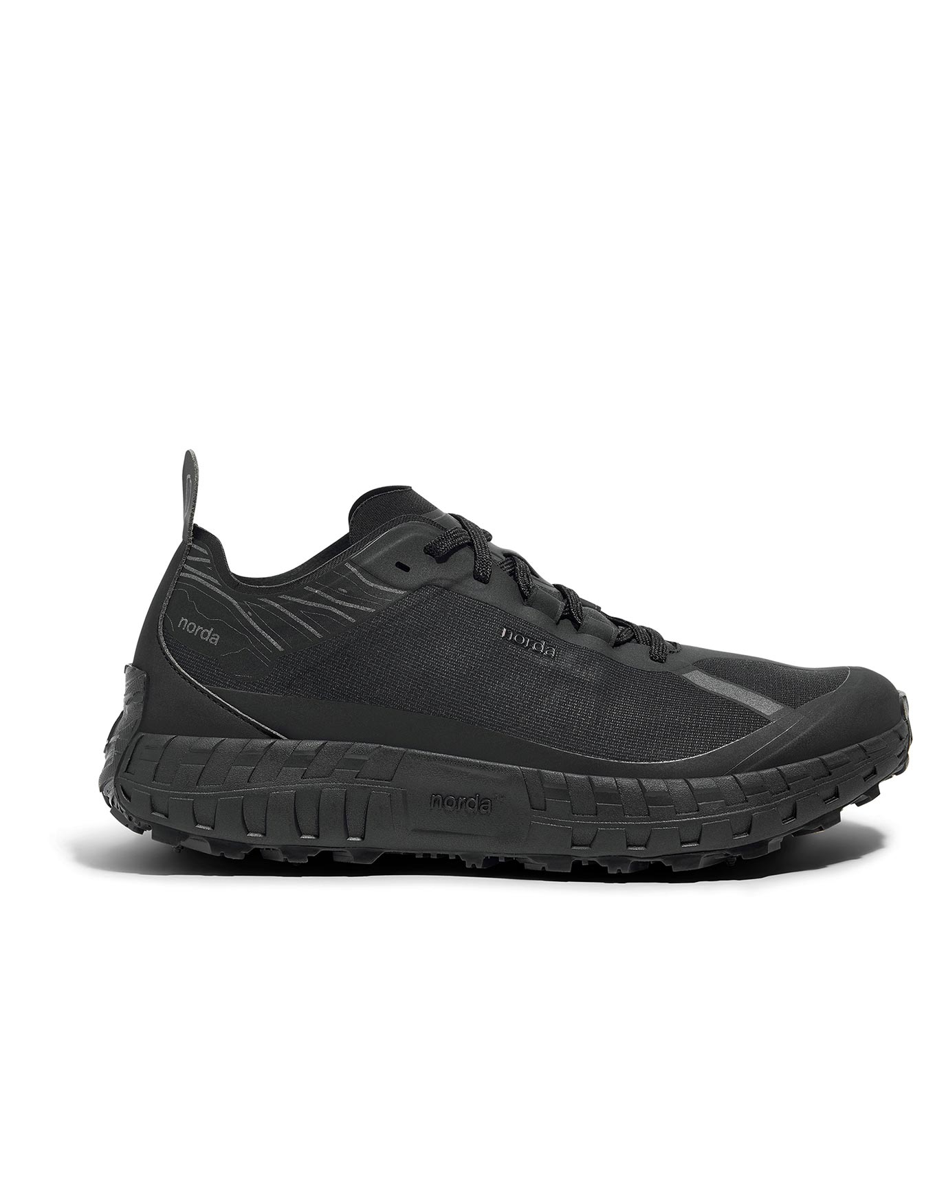 Chaussures de trail - 001A M Stealth Black - Taille 42 2/3 - Noir