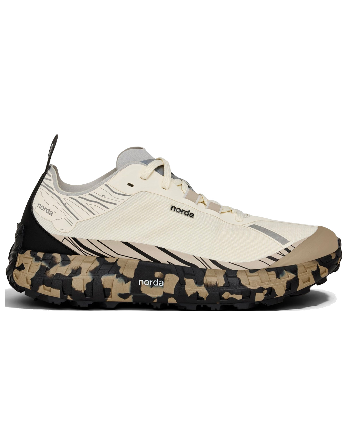 Chaussures de trail - 001A M Abyss - Taille 44 2/3 - Beige