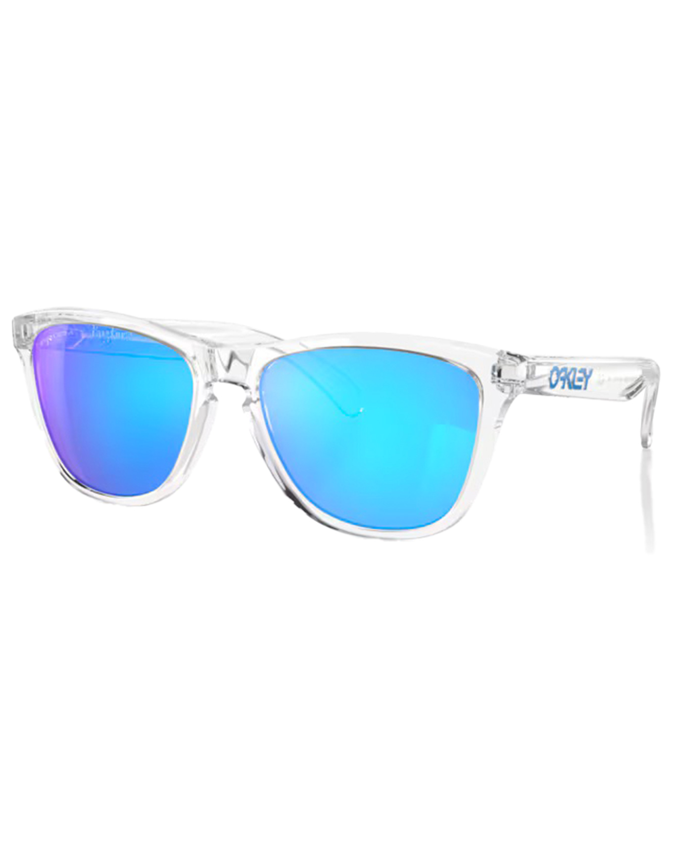 Sonnenbrille Frogskins Crystal Clear Prizm Sapphire Iridium Weiß