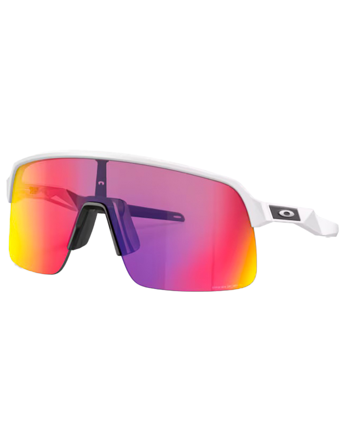 Sonnenbrille Sutro Lite Matte White Prizm Road Weiß