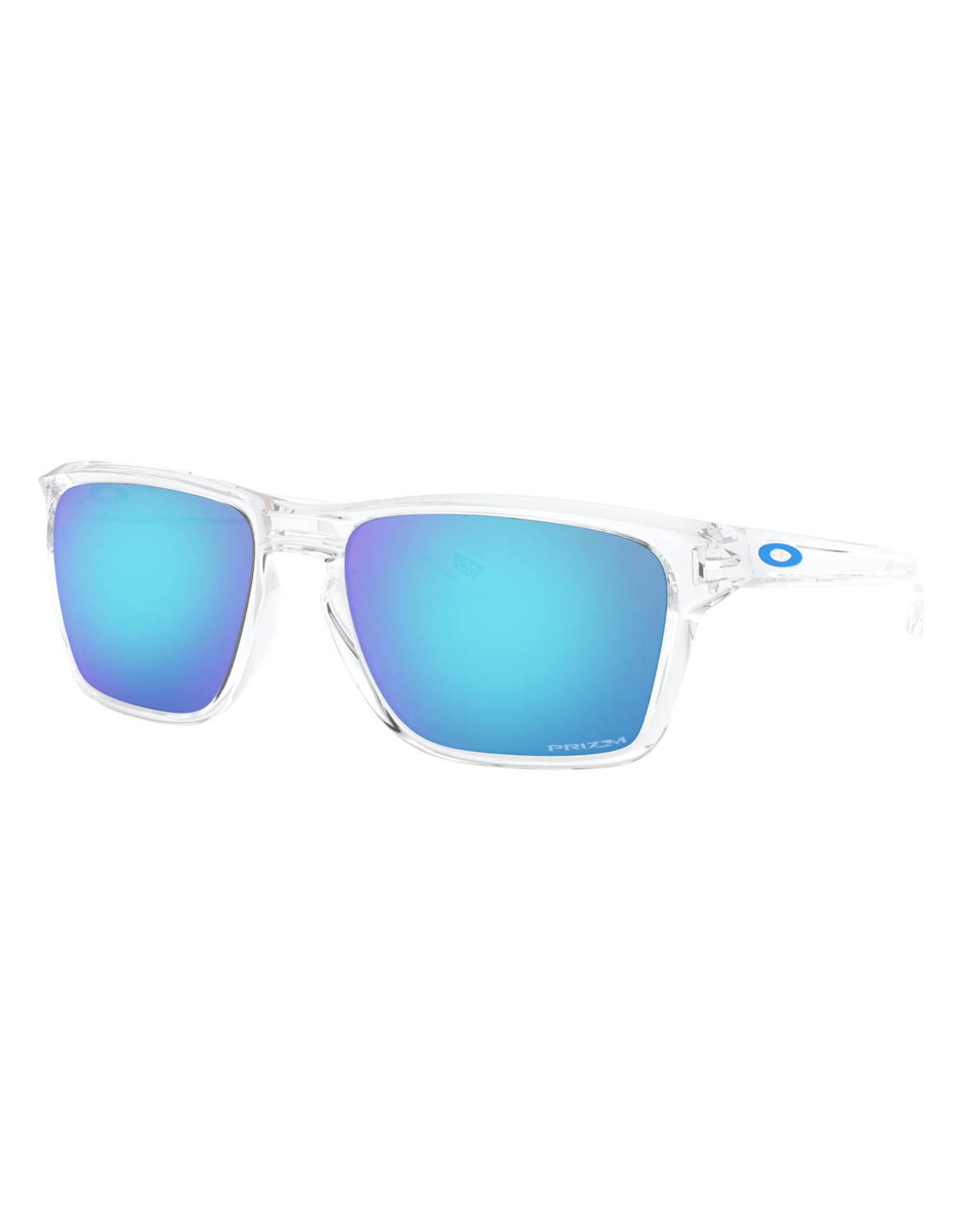 Sonnenbrille Sylas Polished Clear Prizm Sapphire M Weiß