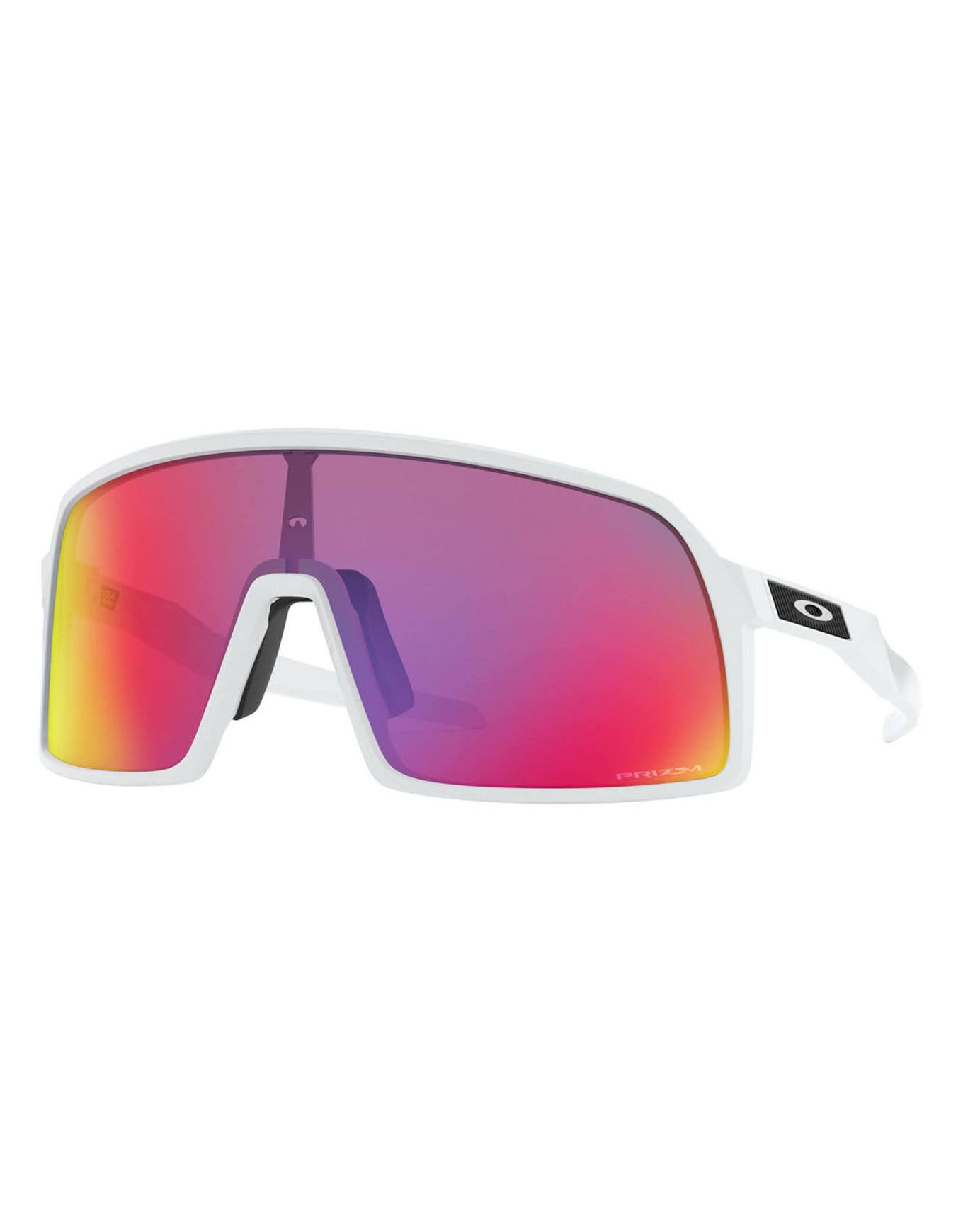 Sonnenbrille Sutro S Matte White Prizm Road Weiß