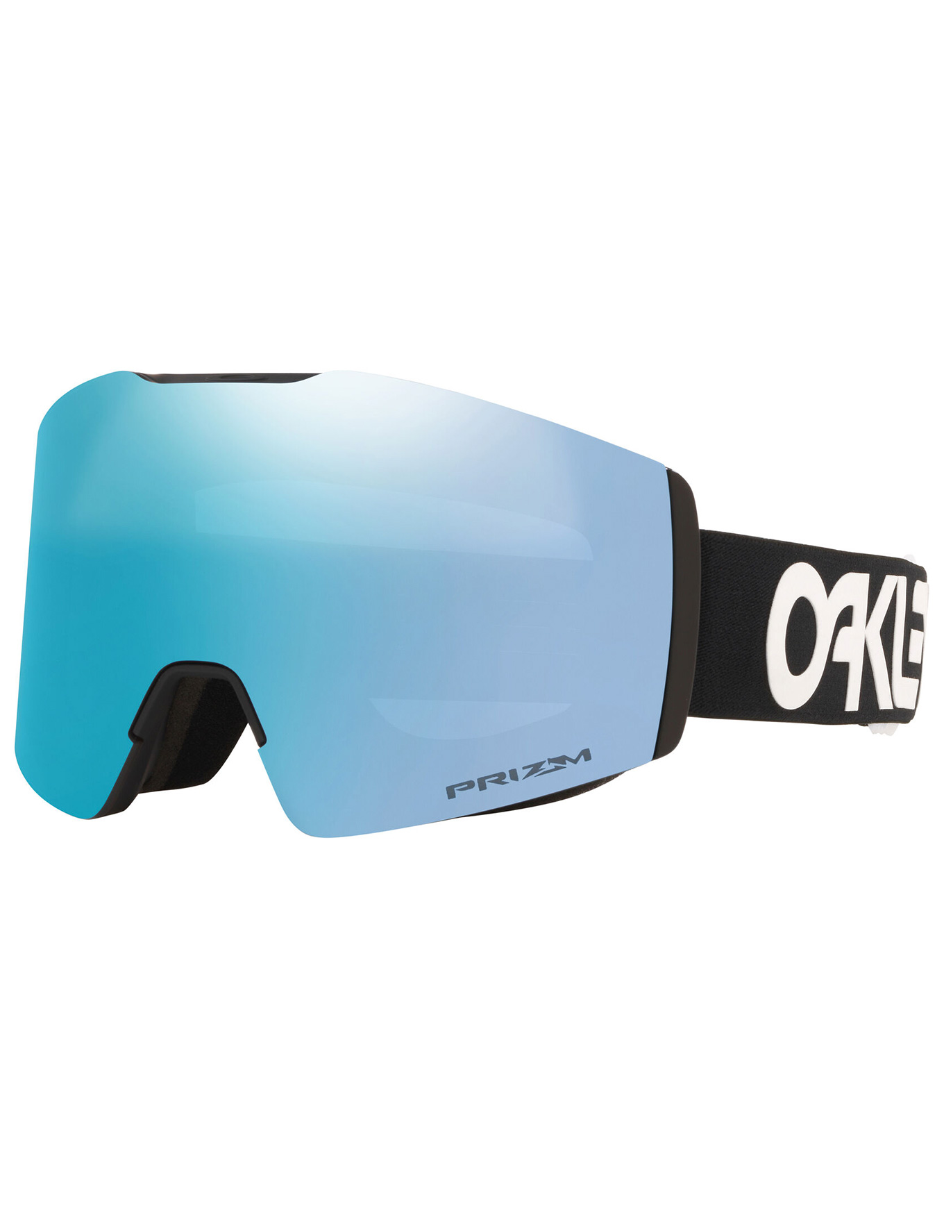 Skibrille Fall Line M Factory Pilot Black Prizm Sapphire schwarz