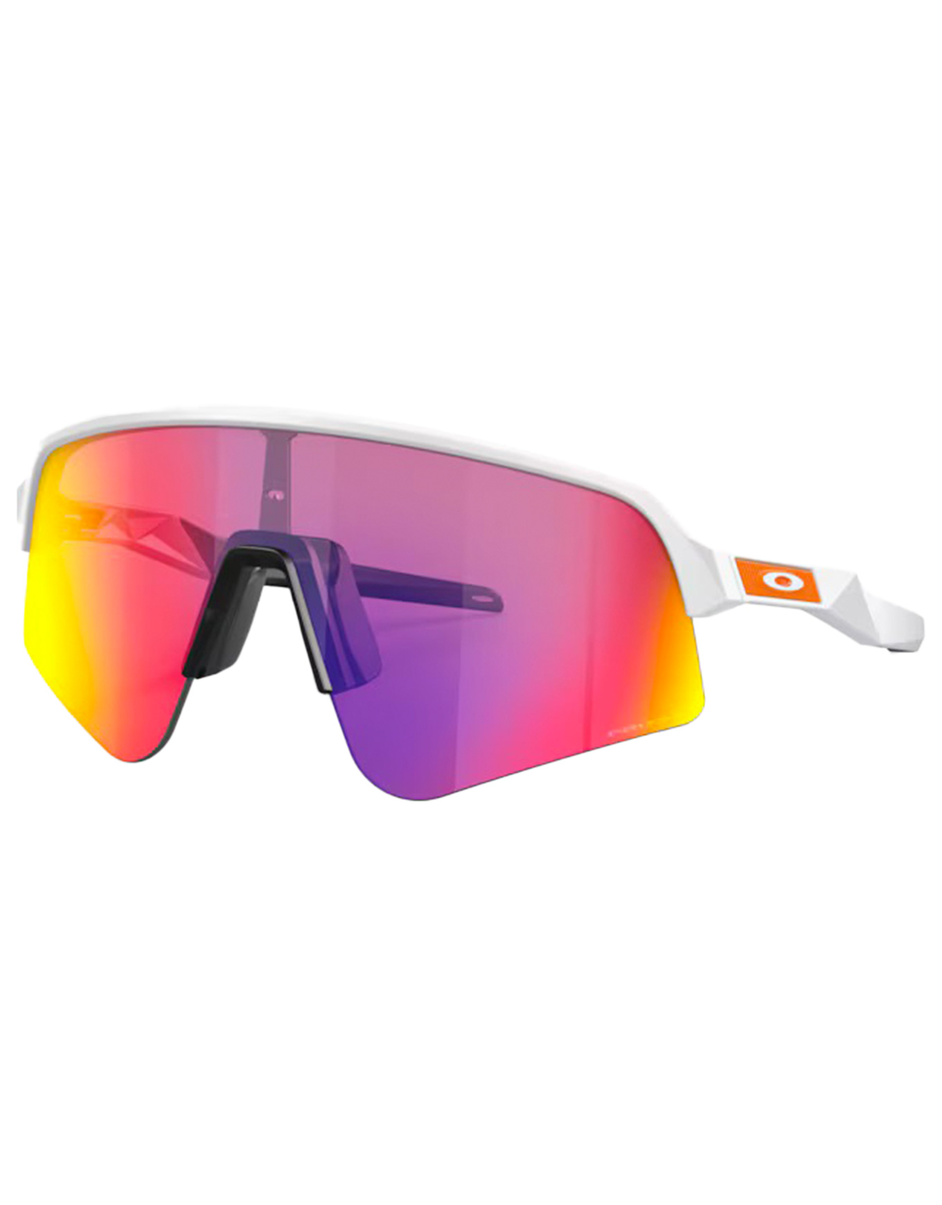 Lunettes de soleil - Sutro Lite Sweep Matte White Prizm Road - Blanc