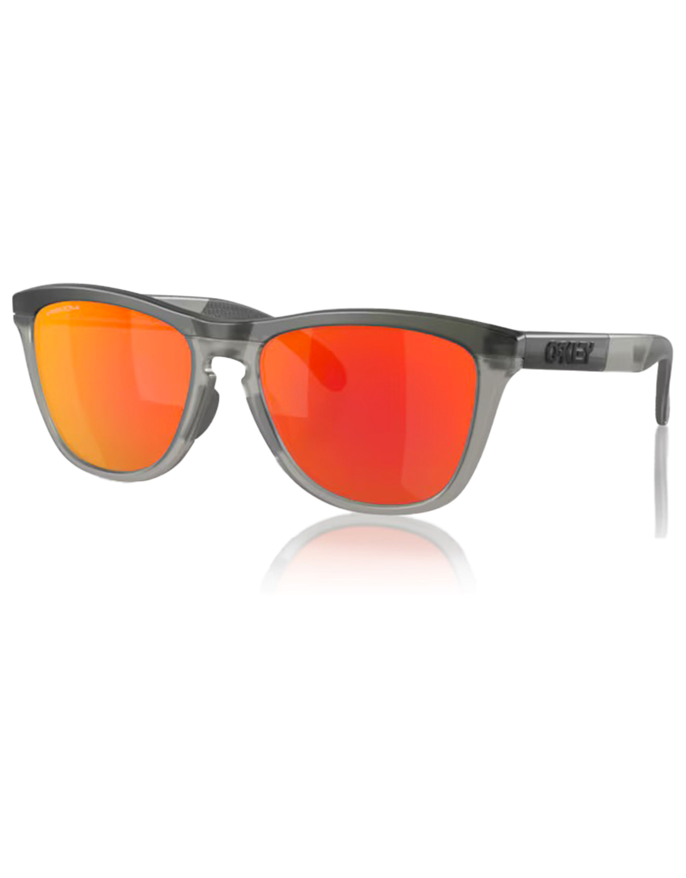 Sonnenbrille Frogskins Range Matte Grey Smoke/Grey Ink Prizm Ruby schwarz