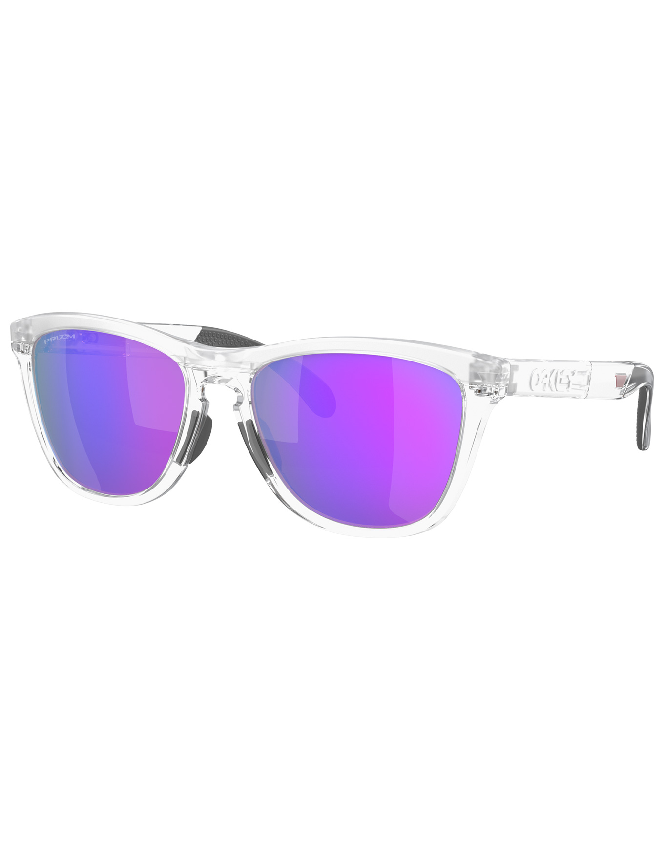 Sonnenbrille Frogskins Range Matte Clear Prizm Violet Grau