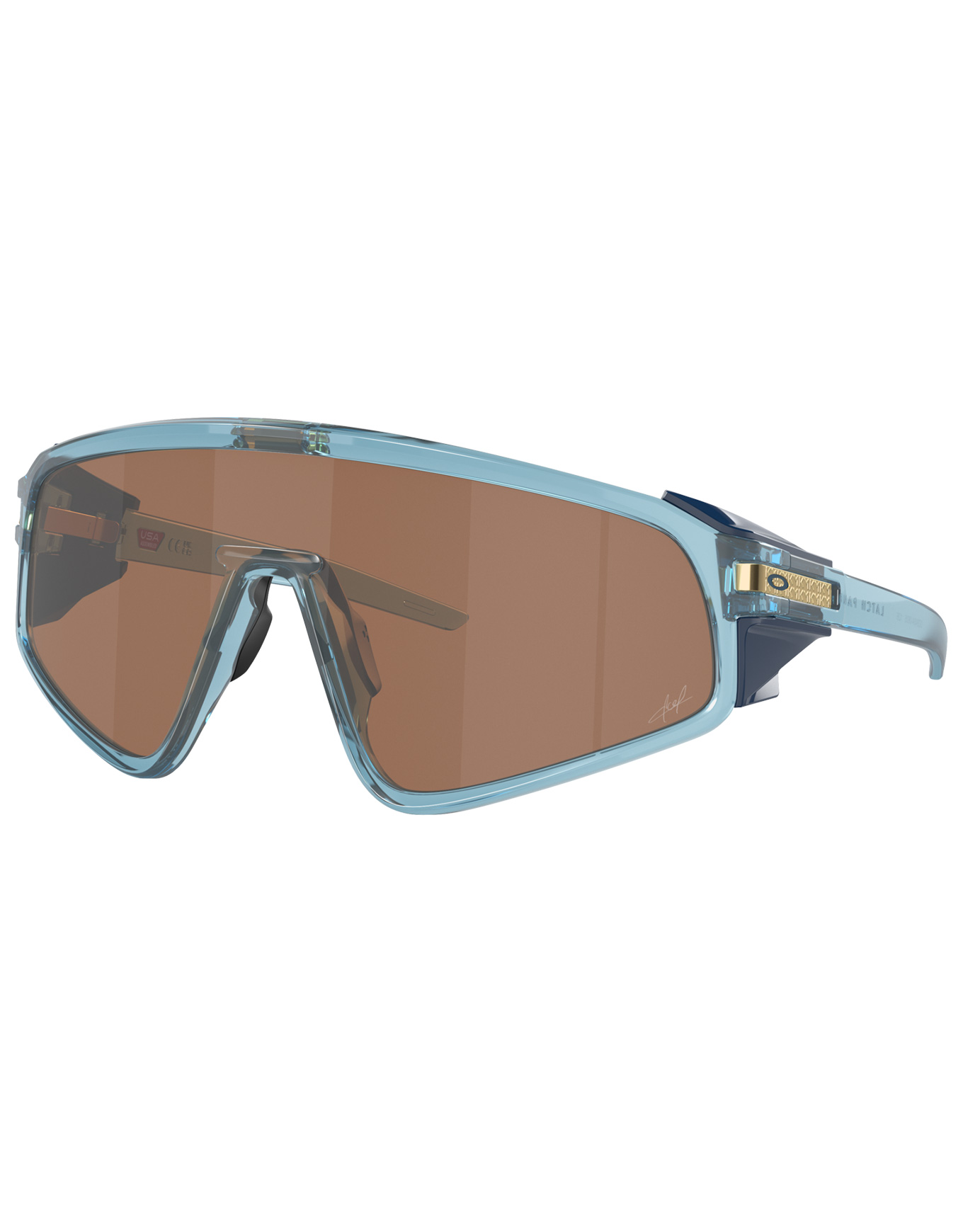 Sonnenbrille Latch Panel Trans Stonewash Prizm Tungsten Grau
