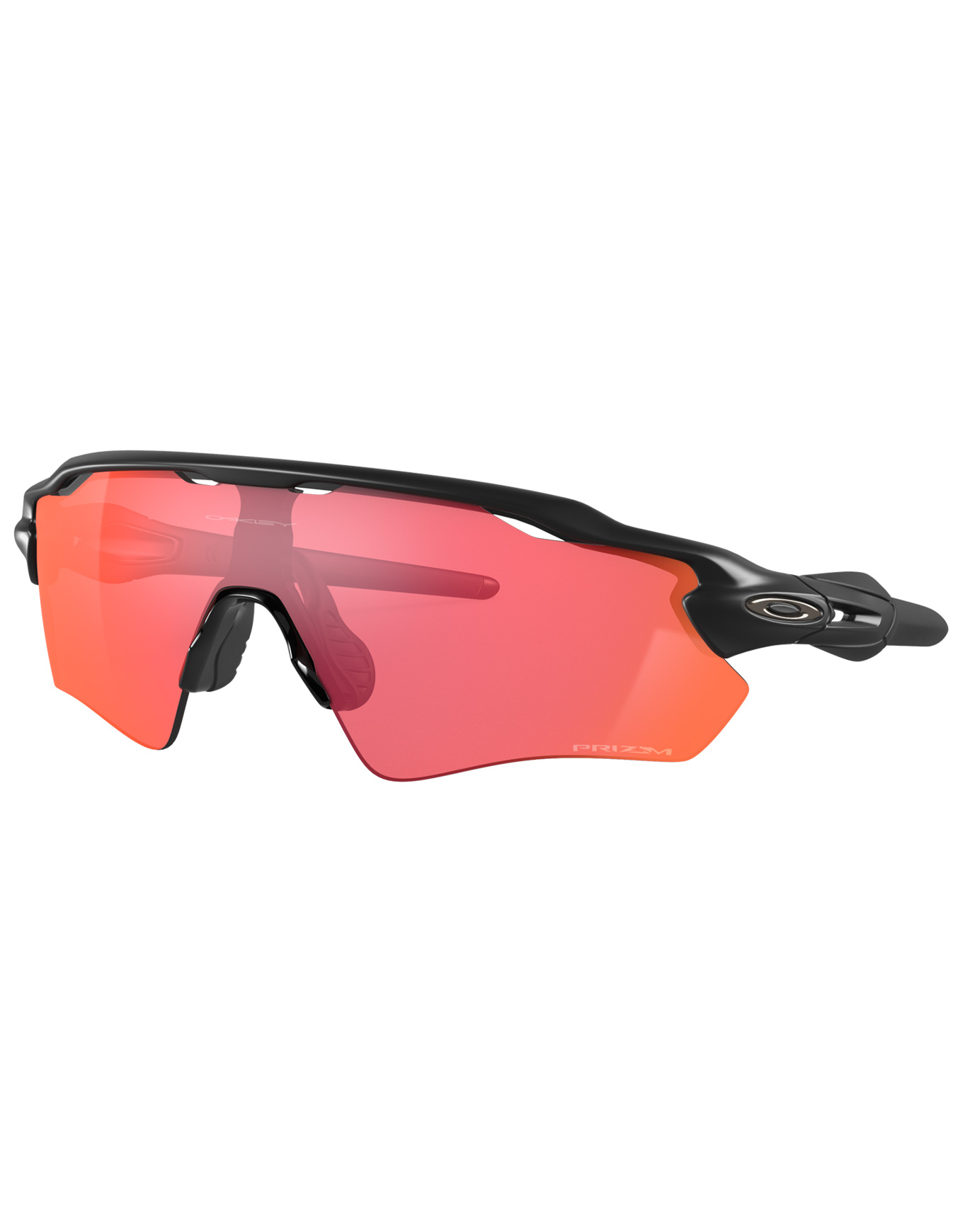 Sonnenbrille Radar EV Path Matte Black Prizm Trail Torch aus Holz schwarz