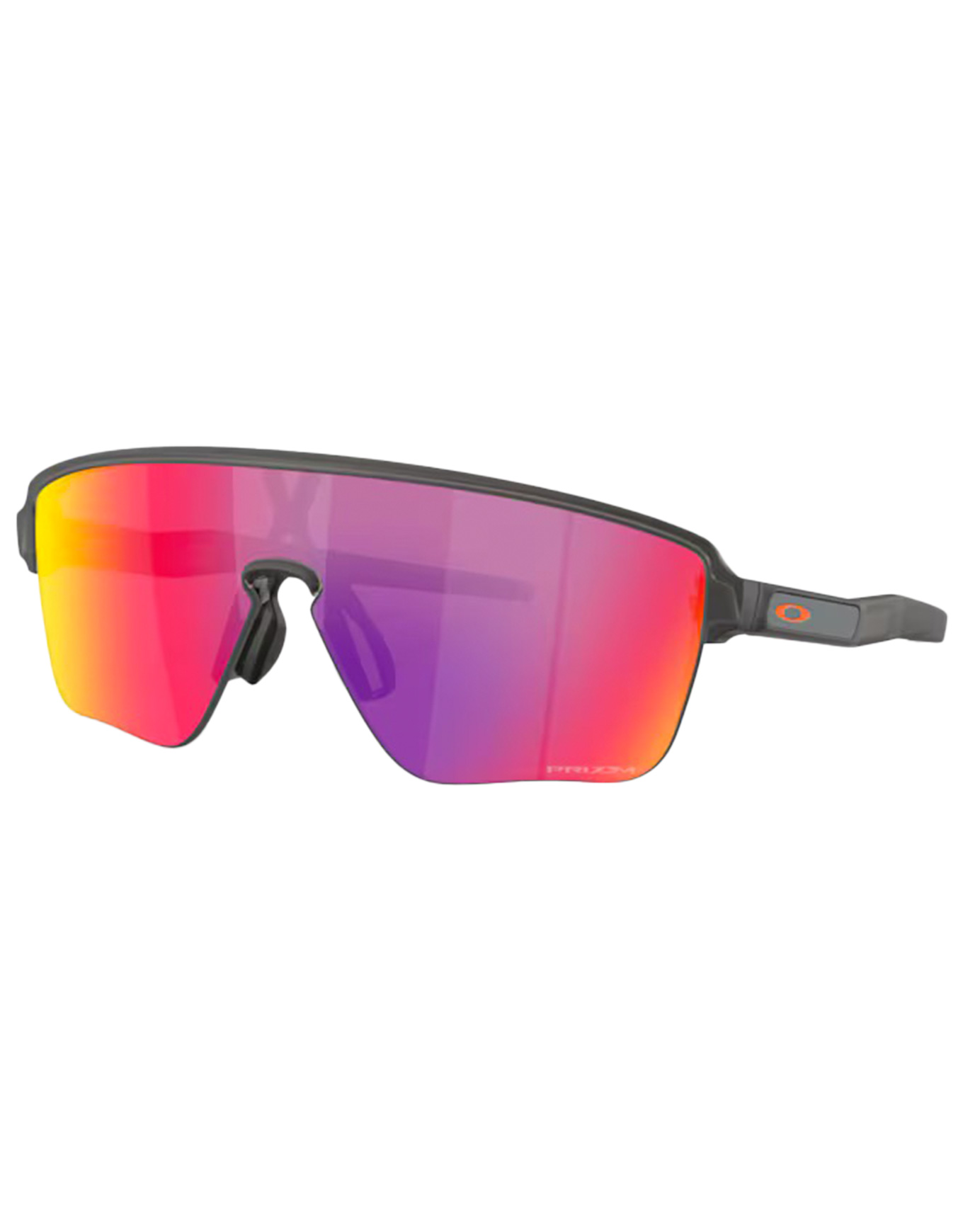 Sonnenbrille Corridor SQ Matte Grey Smoke Prizm Road aus Wolle Grau