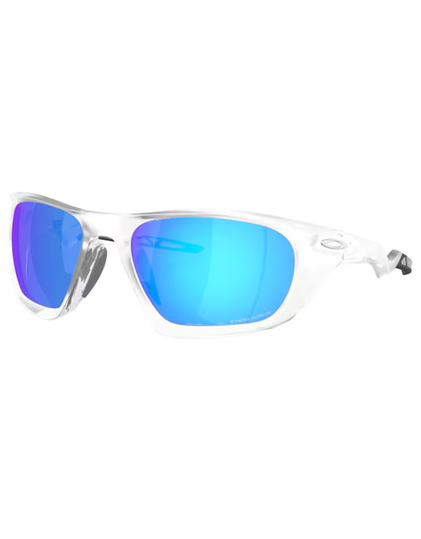 Sonnenbrille Lateralis Matte Clear Prizm Sapphire Weiß