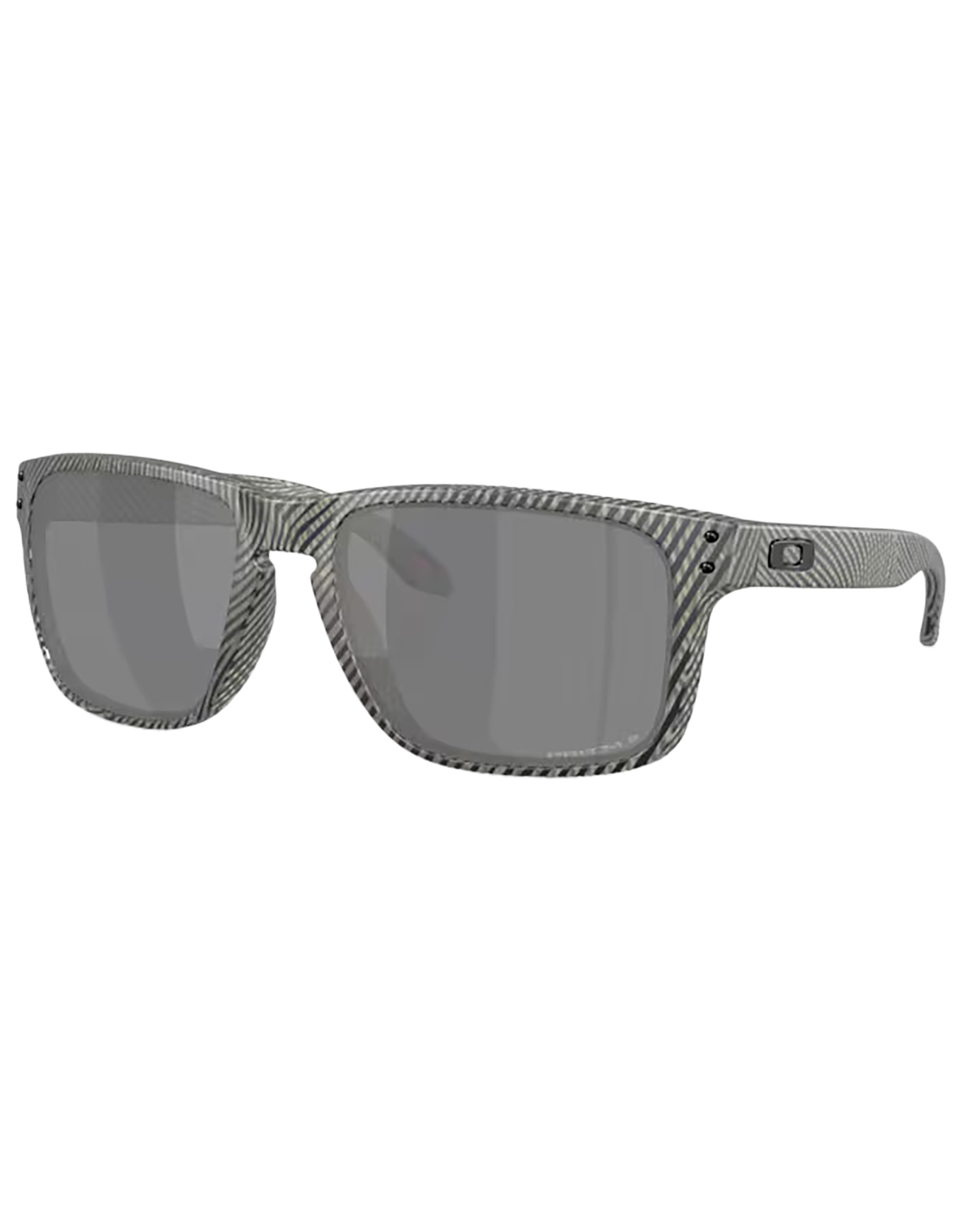 Polarisierte Sonnenbrillen Holbrook XL Matte Grey Ink Fingerprint Prizm Black Polar Grau