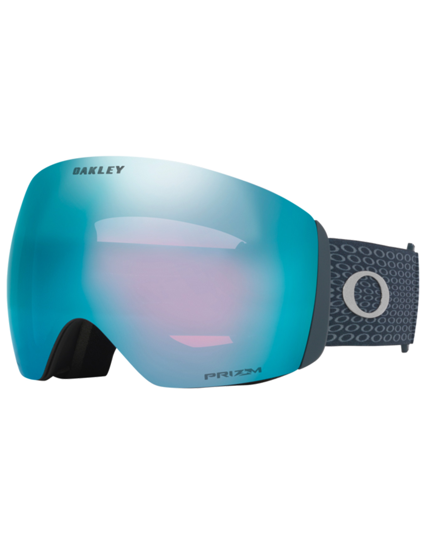 Skibrille Flight Deck L Grey Ozone Prizm Sapphire Blau