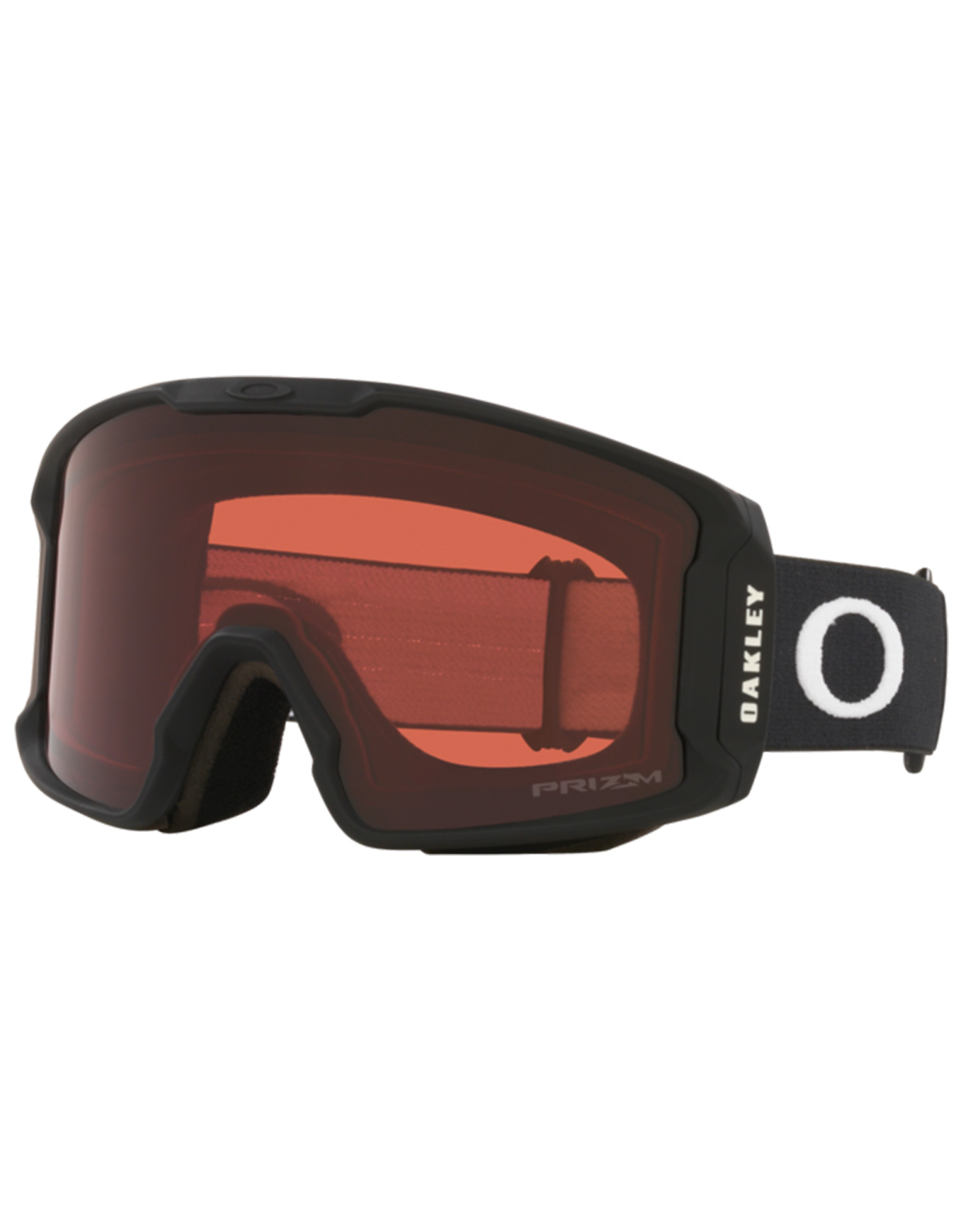 Skibrille Line Miner M Matte Black Prizm Garnet schwarz