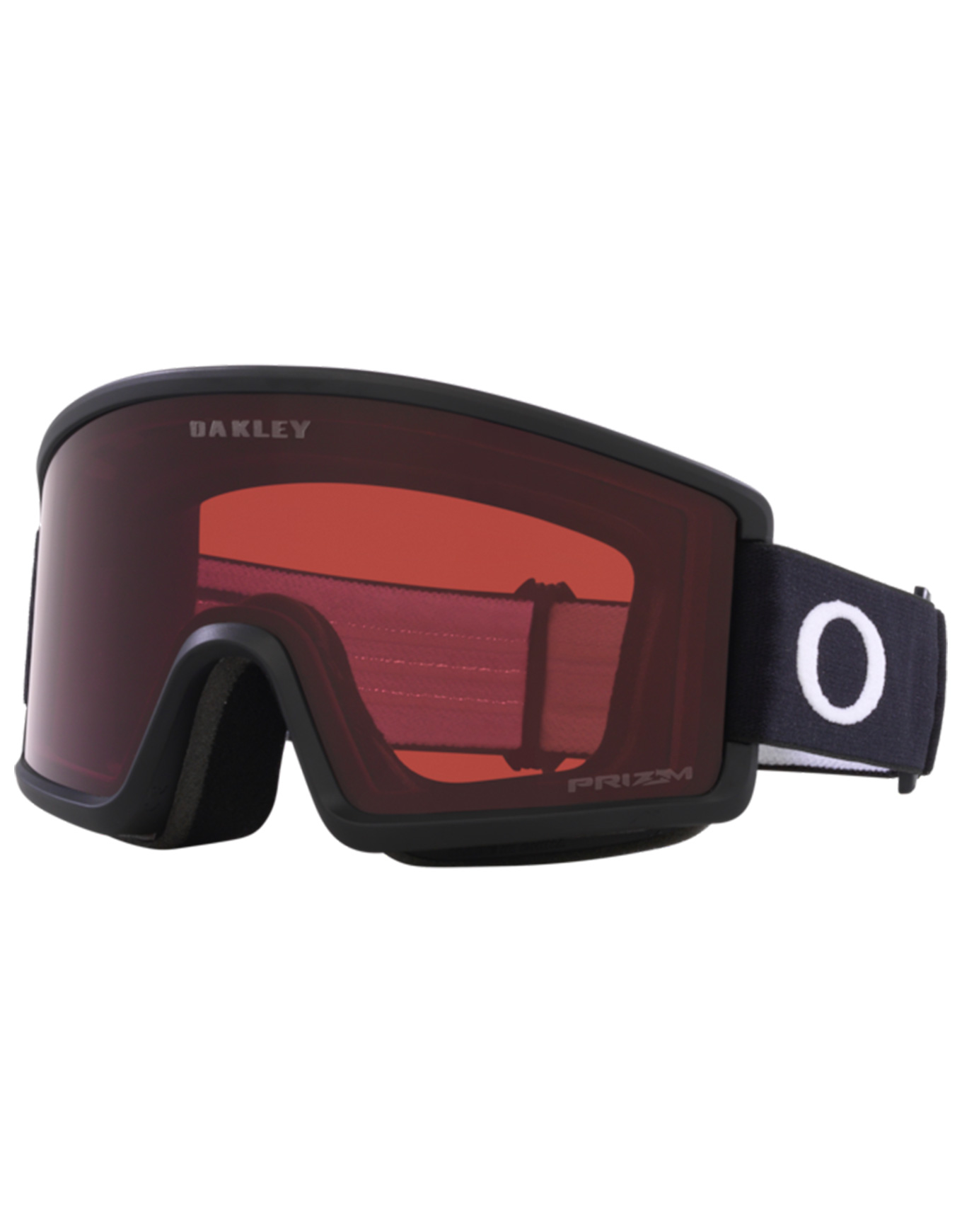 Skibrille Target Line M Matte Black Prizm Dark Grey schwarz
