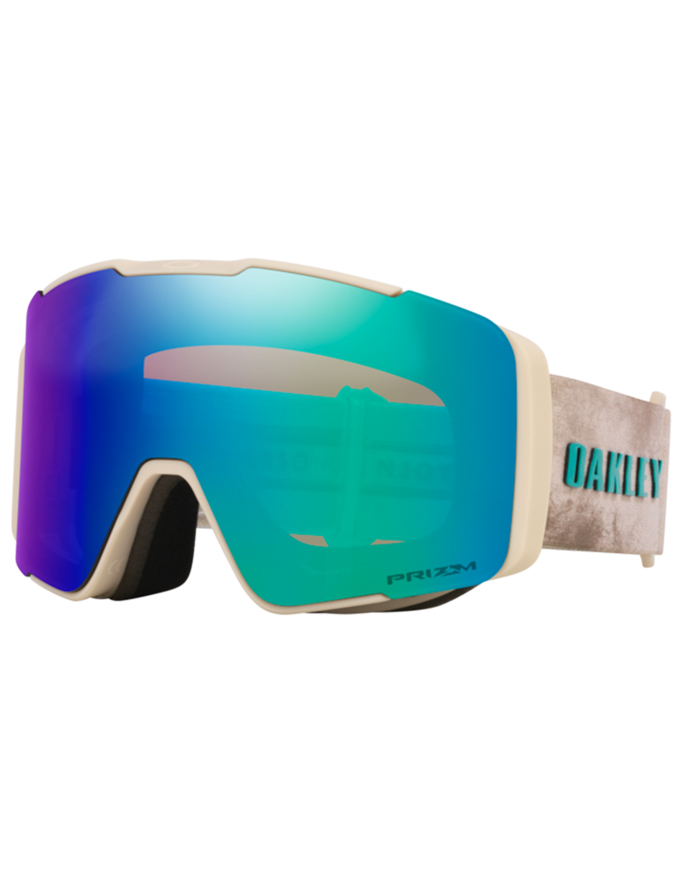 Skibrille mit 2 Bildschirmen Line Miner Pro M Jamie Anderson Signature Prizm Argon & Prizm Iced WeiĂź