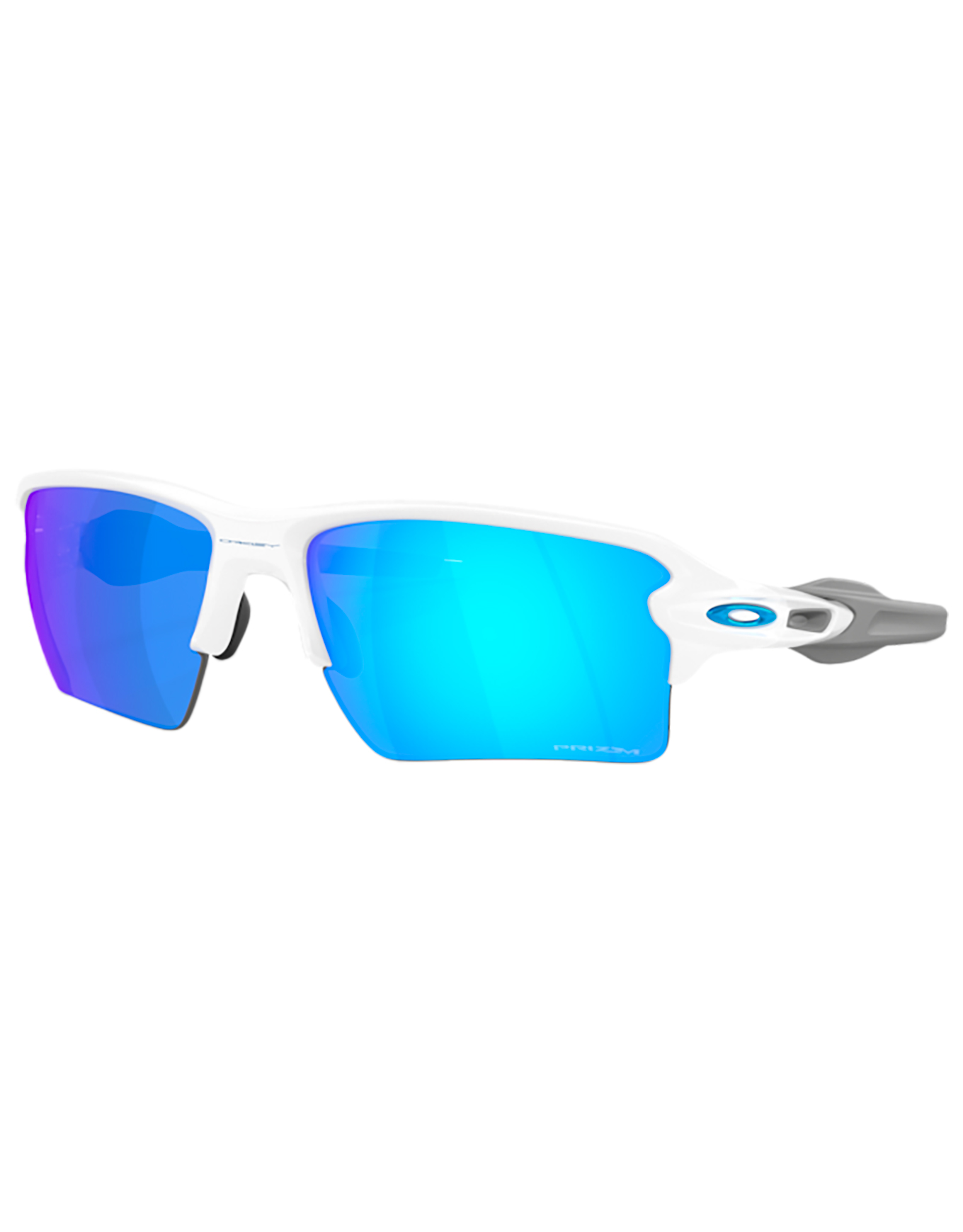 Lunettes de soleil - Flak 2.0 XXL Polished White Prizm Sapphire - Blanc