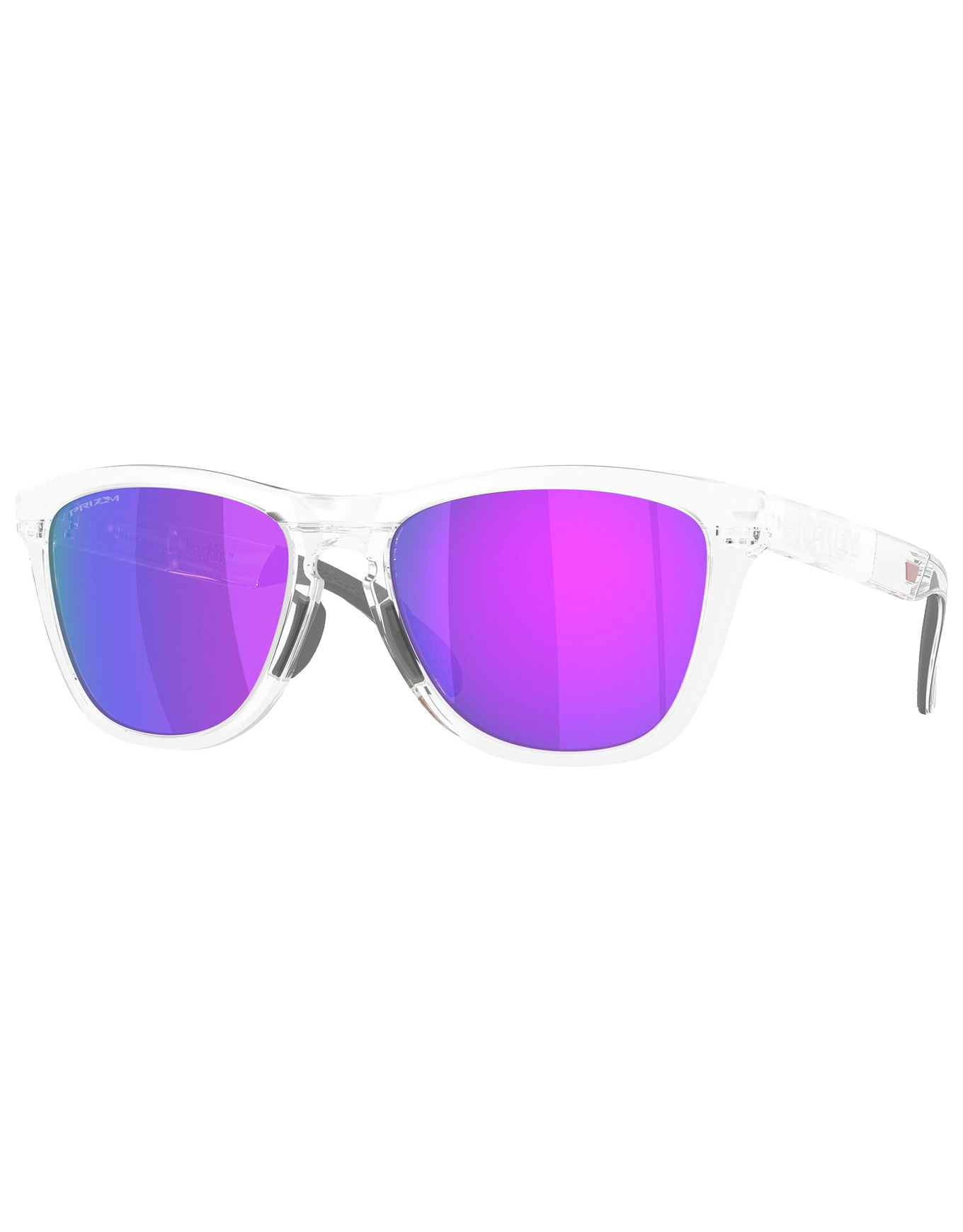 Polarisierte Sonnenbrillen Frogskins Range XL Matte Clear/Prizm Violet für Herren Grau
