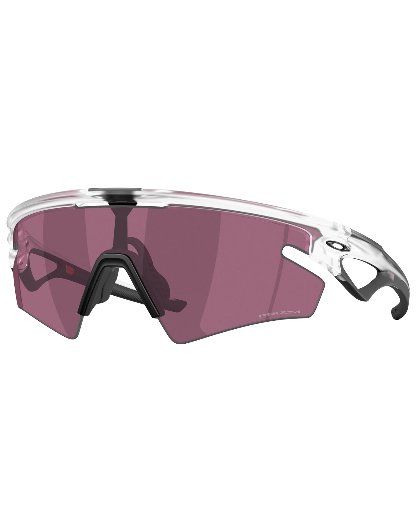 Sonnenbrille Sphaera Slash Matte Clear/Prizm Road Black für Herren Grau