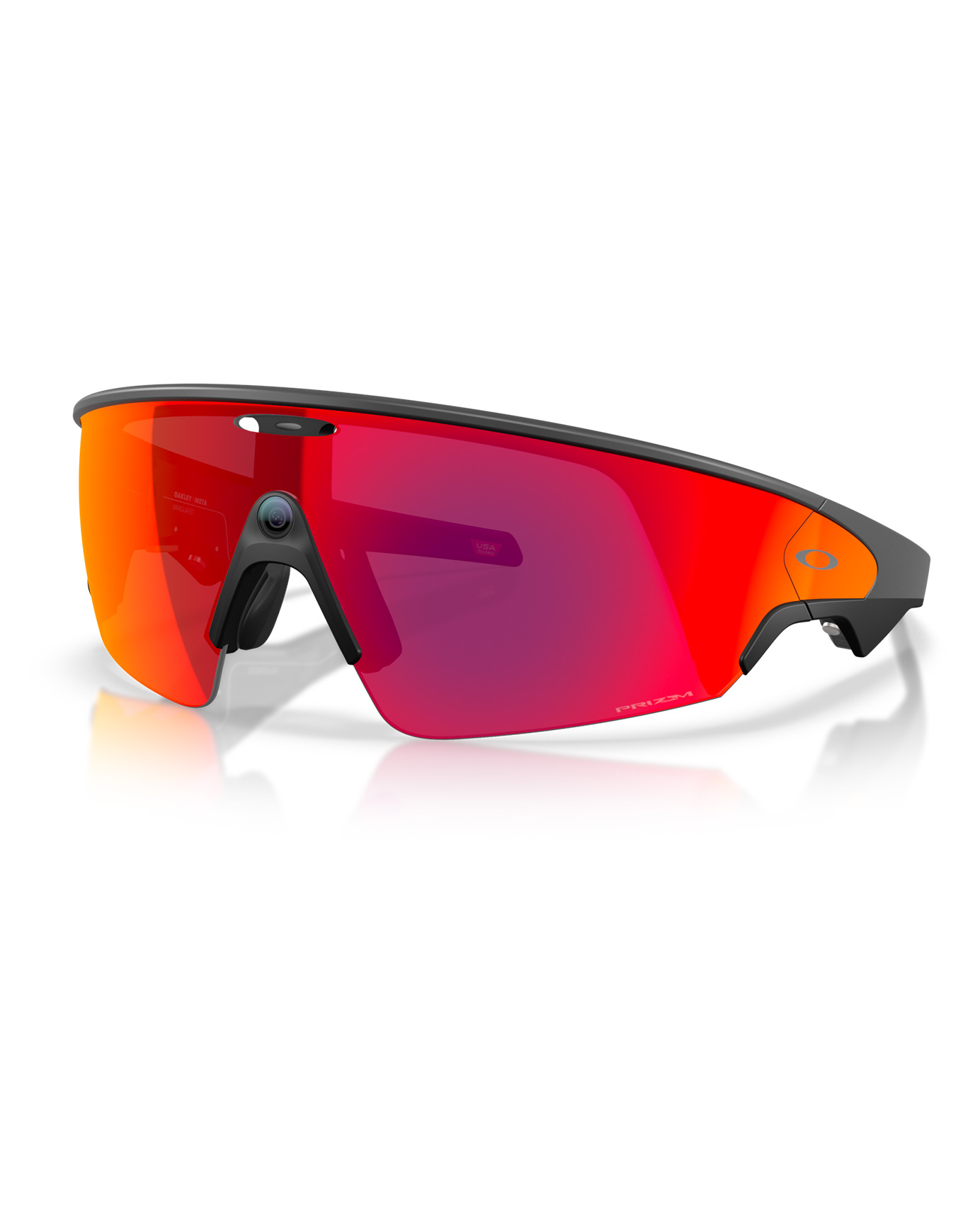 Vernetzte Sonnenbrillen Meta Vanguard Black/Prizm Road Violett