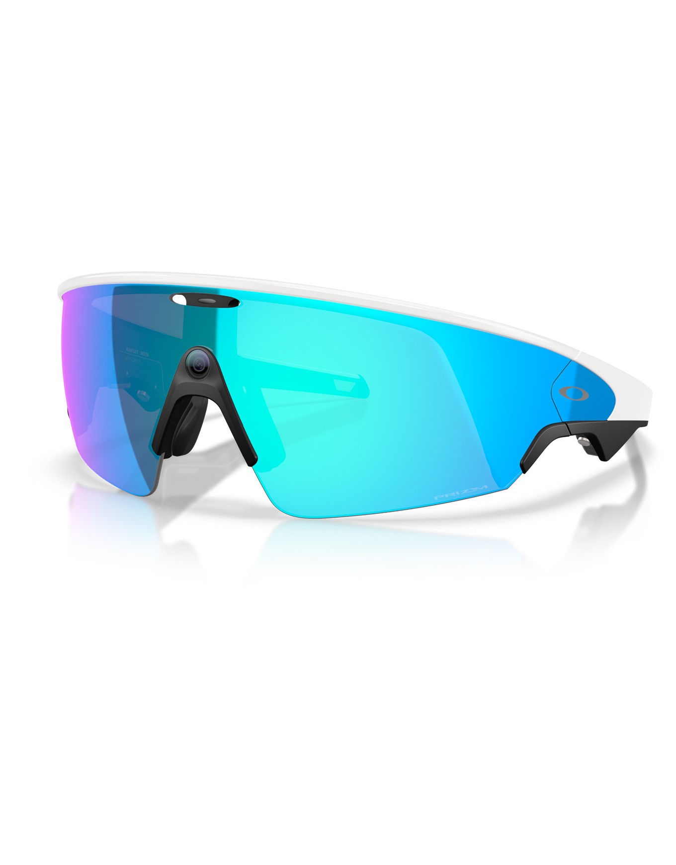 Vernetzte Sonnenbrillen Meta Vanguard White/Prizm Sapphire Weiß