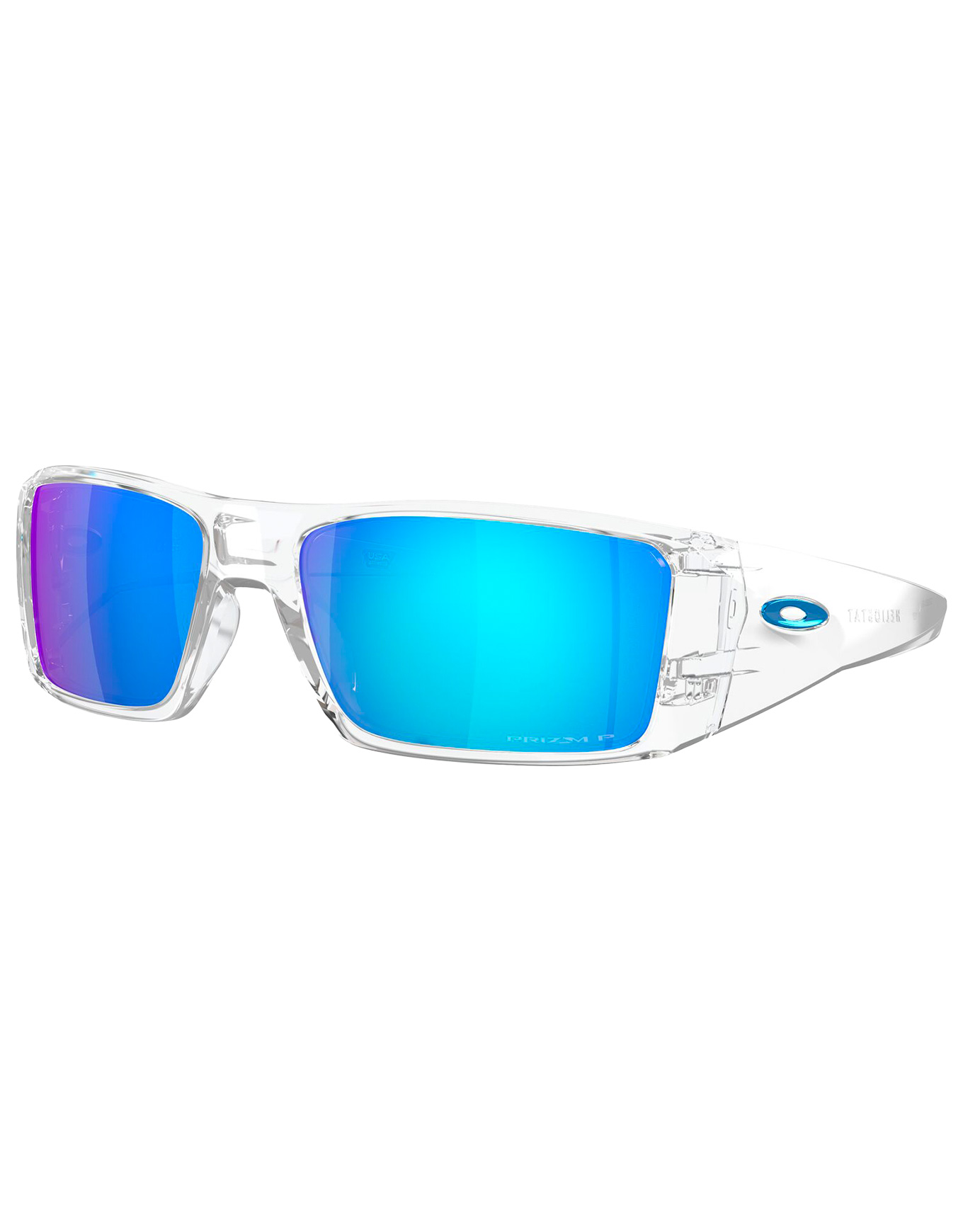 Polarisierte Sonnenbrille Heliostat Clear Weiß