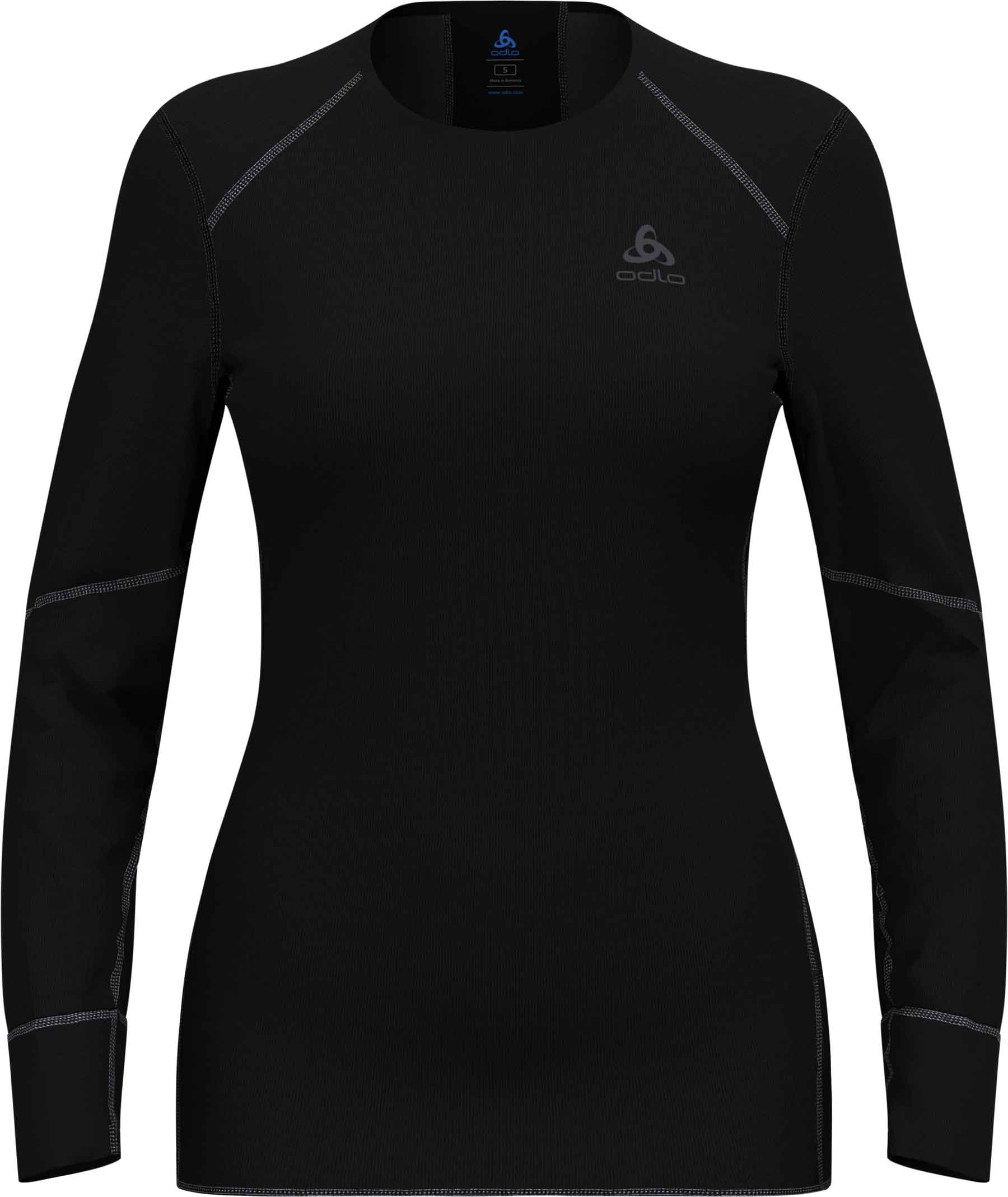 Funktionsunterhemd BL Top Crew Neck LS Active X-Warm Eco W Black für Damen Größe M schwarz