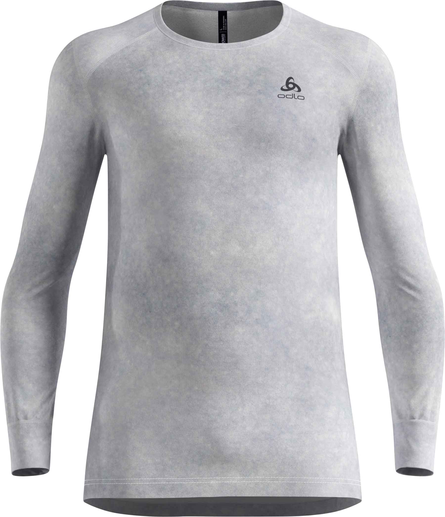 Technische Unterwäsche – Herren – X POW Crew Neck Active Warm Printed X POW BL Top Crew Neck LS Active Warm Printed M