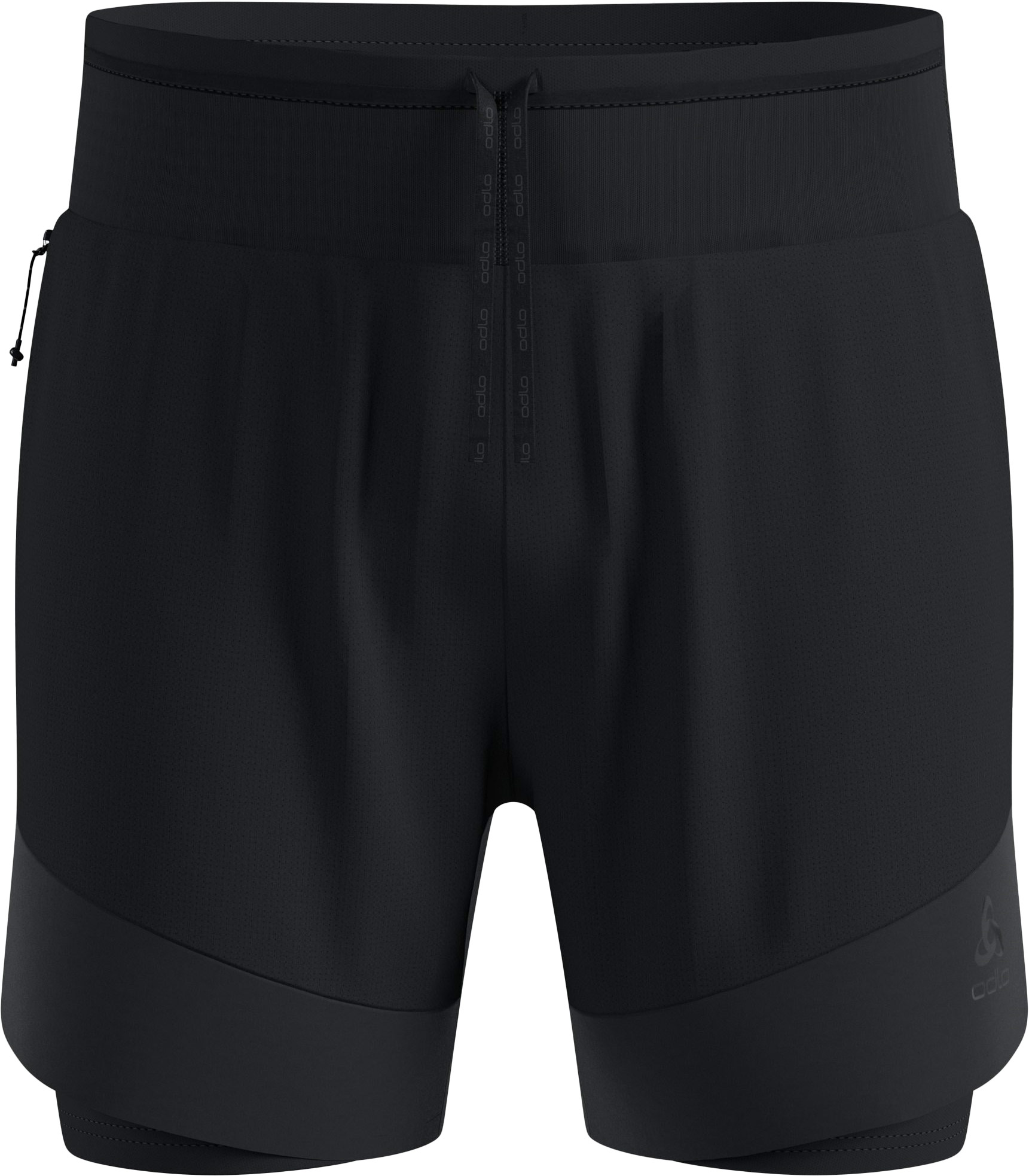 Short léger et résistant de trail running - X-Alp Trail 6" M Black - Taille M - Noir