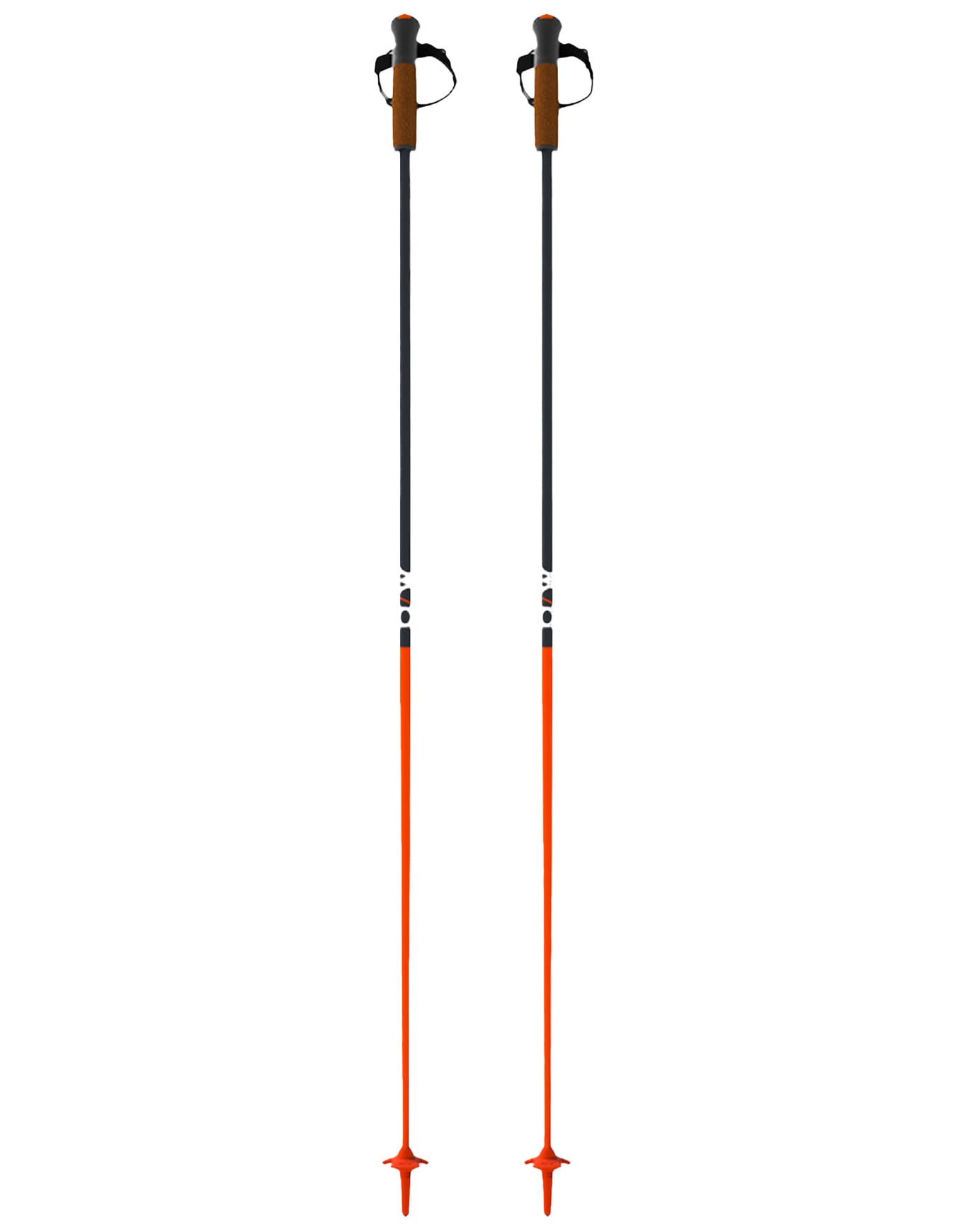 Bâtons de ski - GT 13 Comp Mag Flame - Taille 120 cm - Orange