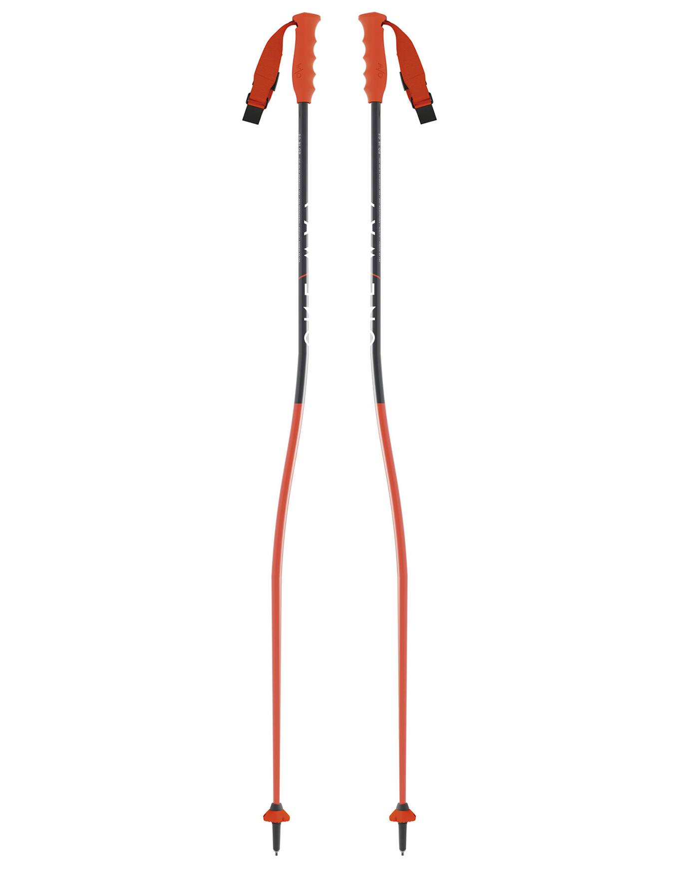 Skistöcke Rd 16 GS Größe 130 cm Orange