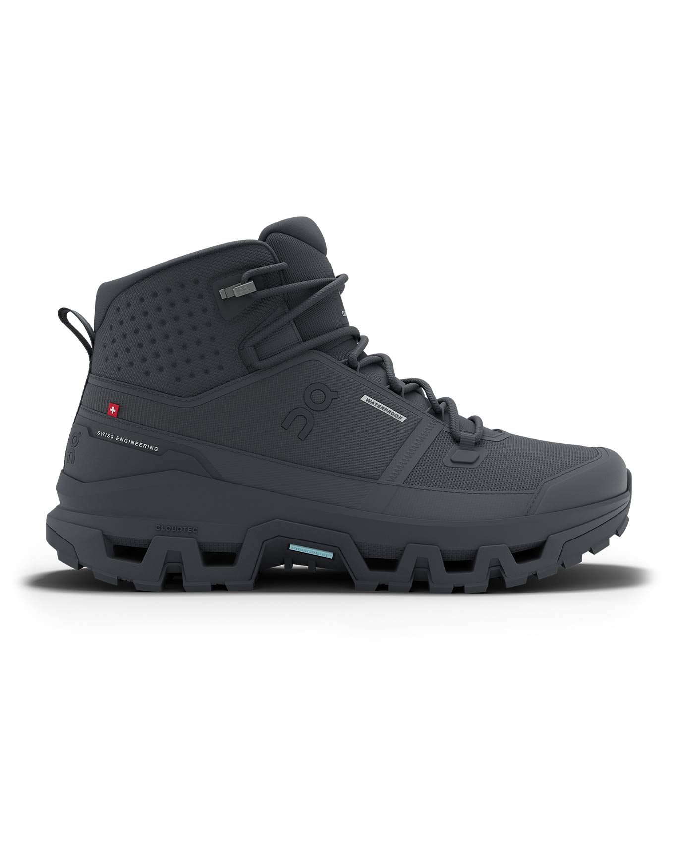Chaussures de randnée - Cloudrock Mid WP M Black/Black - Taille 44 - Noir