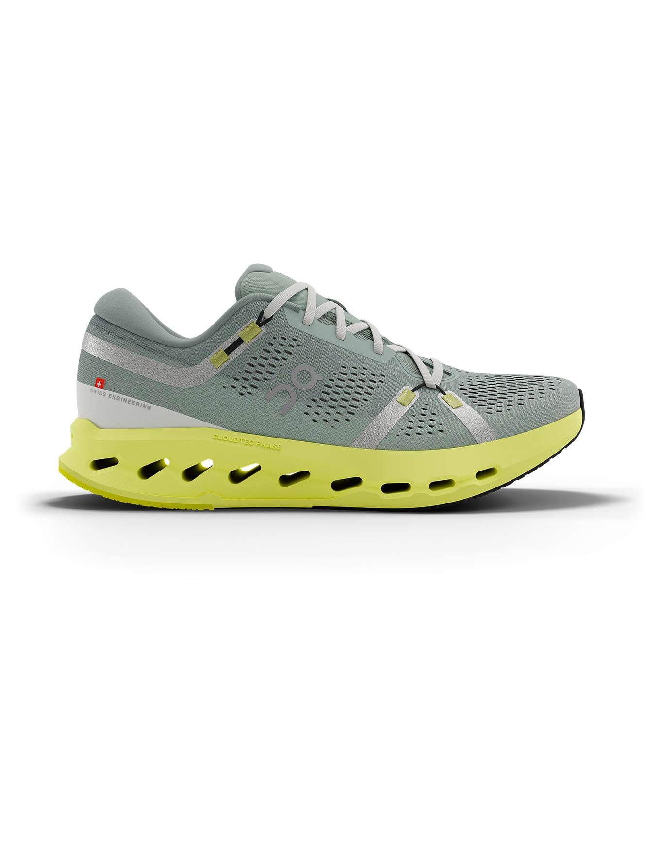 Chaussures de running - Cloudsurfer 2 W Glacier/Limelight - Taille 37.5 - Gris