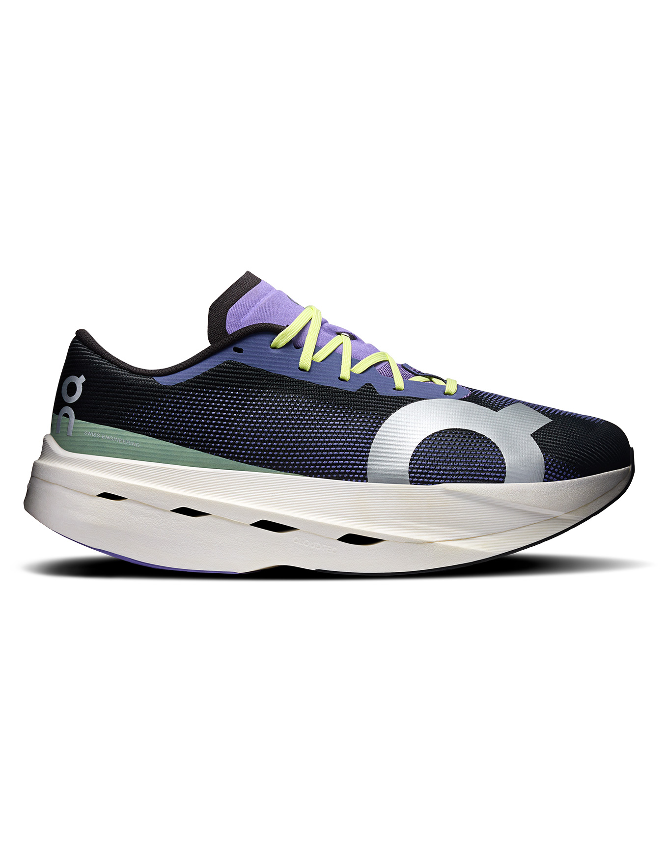 Chaussures de running - Cloudboom Volt M Black/Juniper - Taille 42.5 - Violet