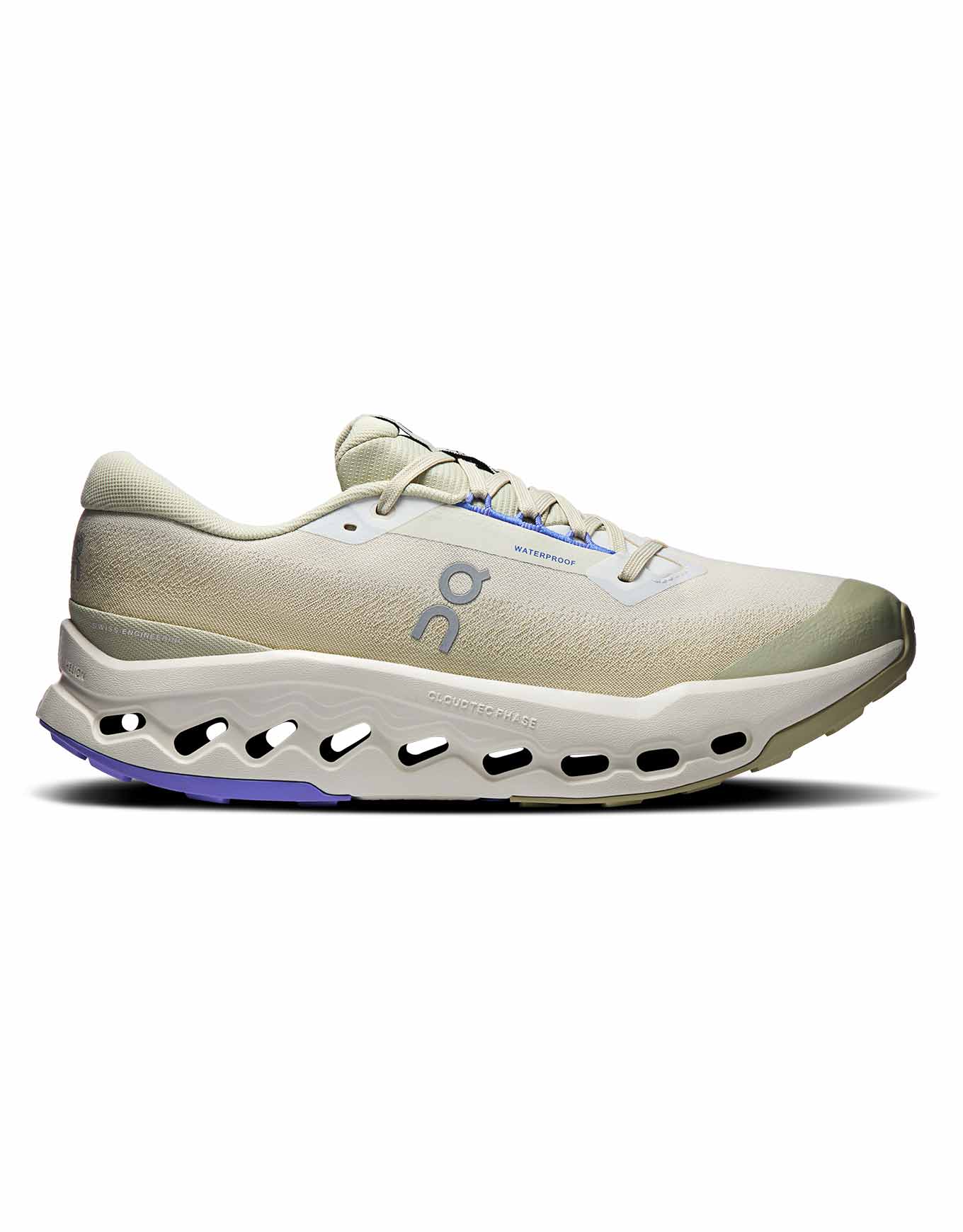 Chaussures de trail en GORE-TEX - Cloudsurfer Trail 2 WP M Ghost/Chalk - Taille 42 - Beige