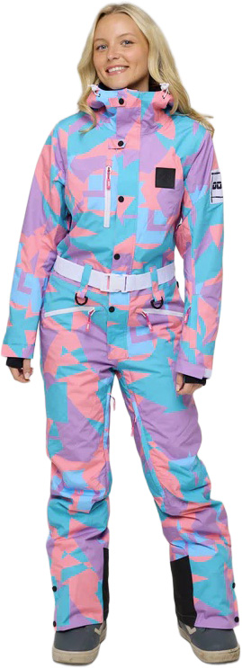 Overall / Einteiler / Kombination / Jumpsuit Del Mar Women's Ski Suit Multi für Damen Größe S Violett