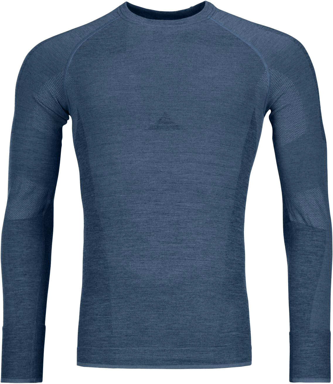 Funktionsunterwäsche aus Merinowolle 230 Competition Long Sleeve M Petrol Blue für Herren aus Wolle Größe XL Blau