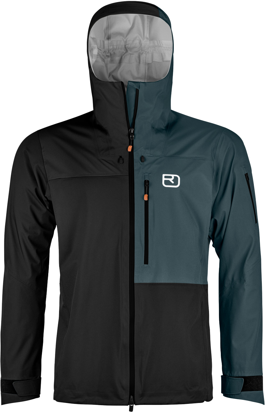 Skijacke – Herren – 3L Ortler Jacket 3L Ortler Jacket M Black Raven für Herren aus Wolle Größe M schwarz