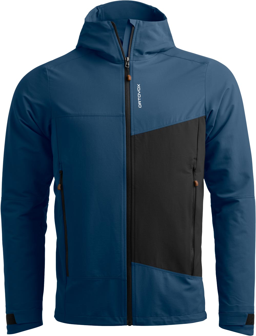 Veste légère de randonnée - Seceda Softshell Jacket M Deep Ocean en Laine - Taille S - Bleu