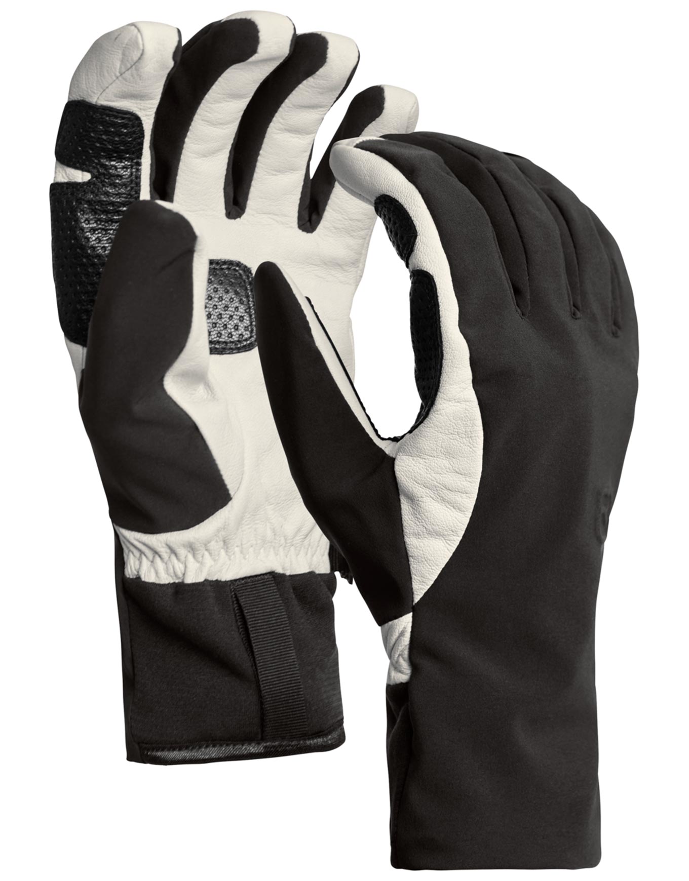 Skihandschuhe für das Skitourengehen – Herren – Tour Glove Tour Glove M Black Raven für Herren aus Wolle Größe M schwarz