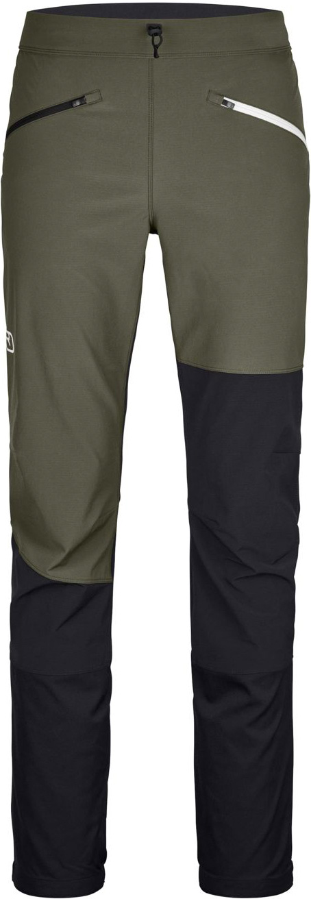 Leichte, atmungsaktive und winddichte Hose für Skitourengehen Punta Berrino Pants M Dark Wild Herbs für Herren aus Softshell Größe XL