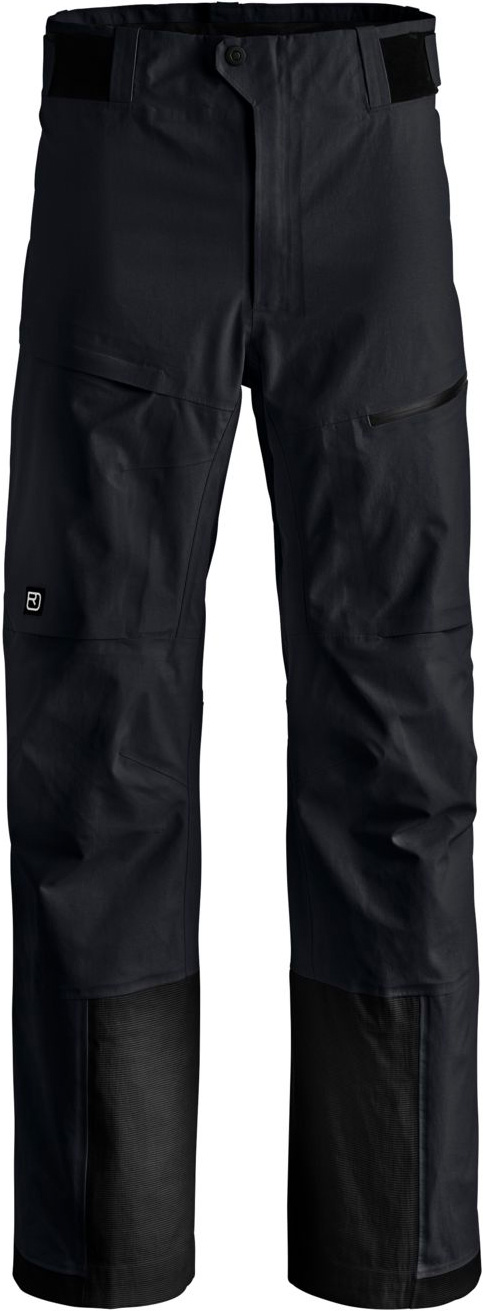Wind- und wasserfeste Skihose Ravine Free 3L Pants M Black Raven für Herren aus Wolle Größe XL schwarz