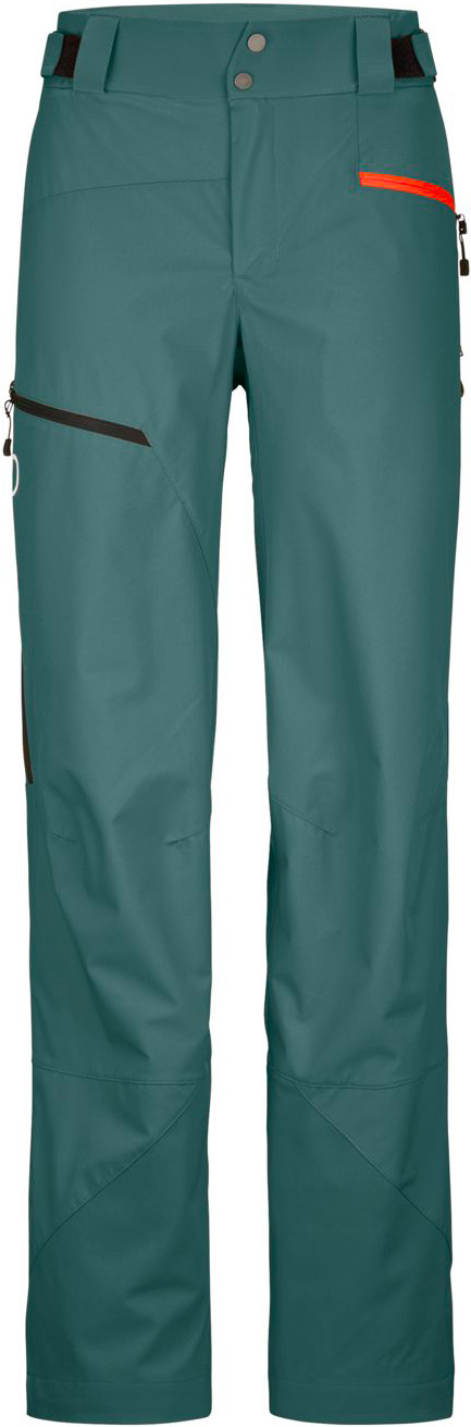 Freeride Hose Mesola Pants W Arctic Grey für Damen aus Wolle Größe S Blau