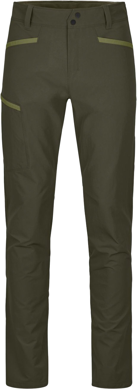 Pantalon de randonnée très respirant - Pelmo Pants M Dark Wild Herbs en Laine - Taille M - Vert