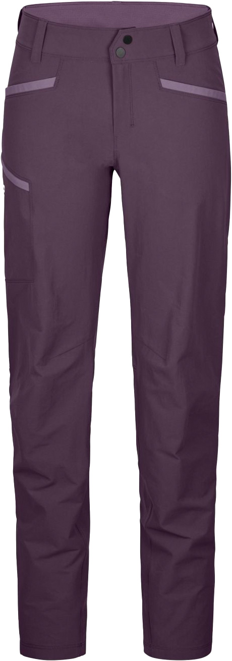 Pantalon de randonnée - Pelmo Pants W Dark Wild Berry en Laine - Taille M - Bordeaux