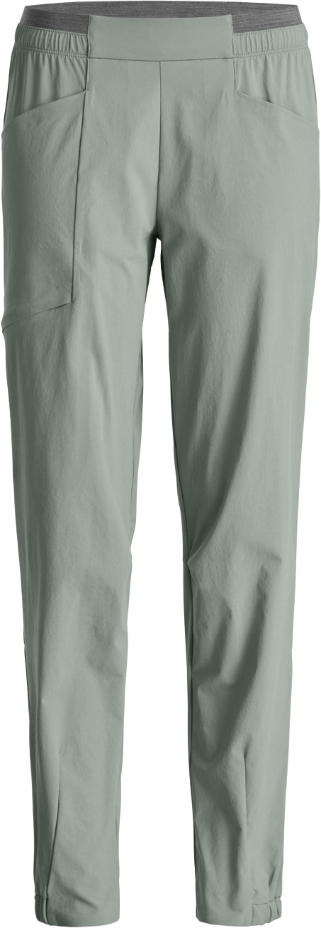 Pantalon de randonnée ultraléger - Trace Pants W Green Sage en Laine - Taille S - Vert