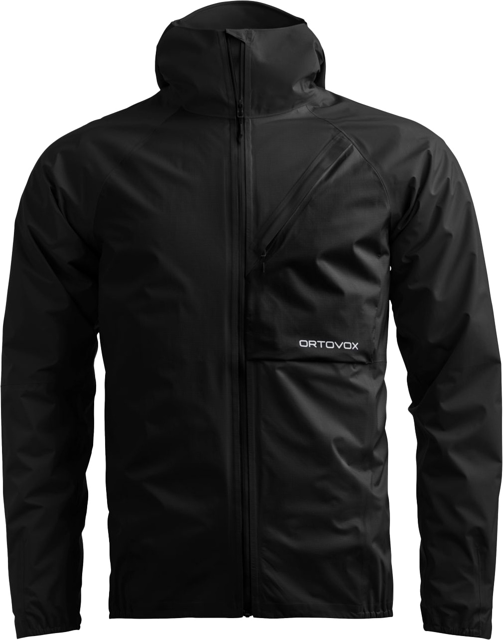 Veste de randonnée imperméable et coupe-vent - Trace 2.5L Jacket M Black Raven en Laine - Taille L - Noir
